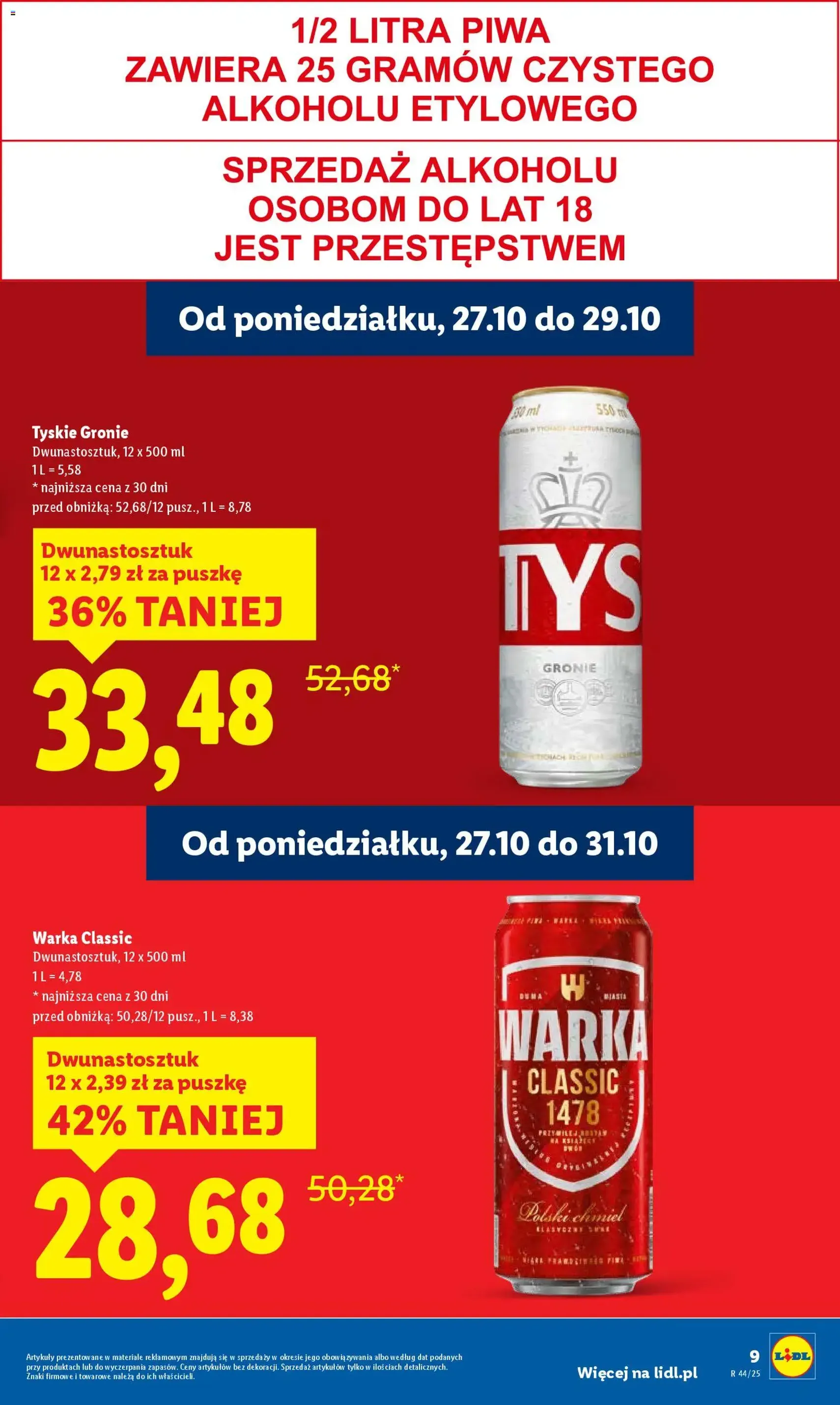 Lidl Gazetka - ważny gazetka od 27.10.2025 strona 9 z 73 Lidl Gazetka - ważny gazetka od 27.10.2025 strona 9 z 73