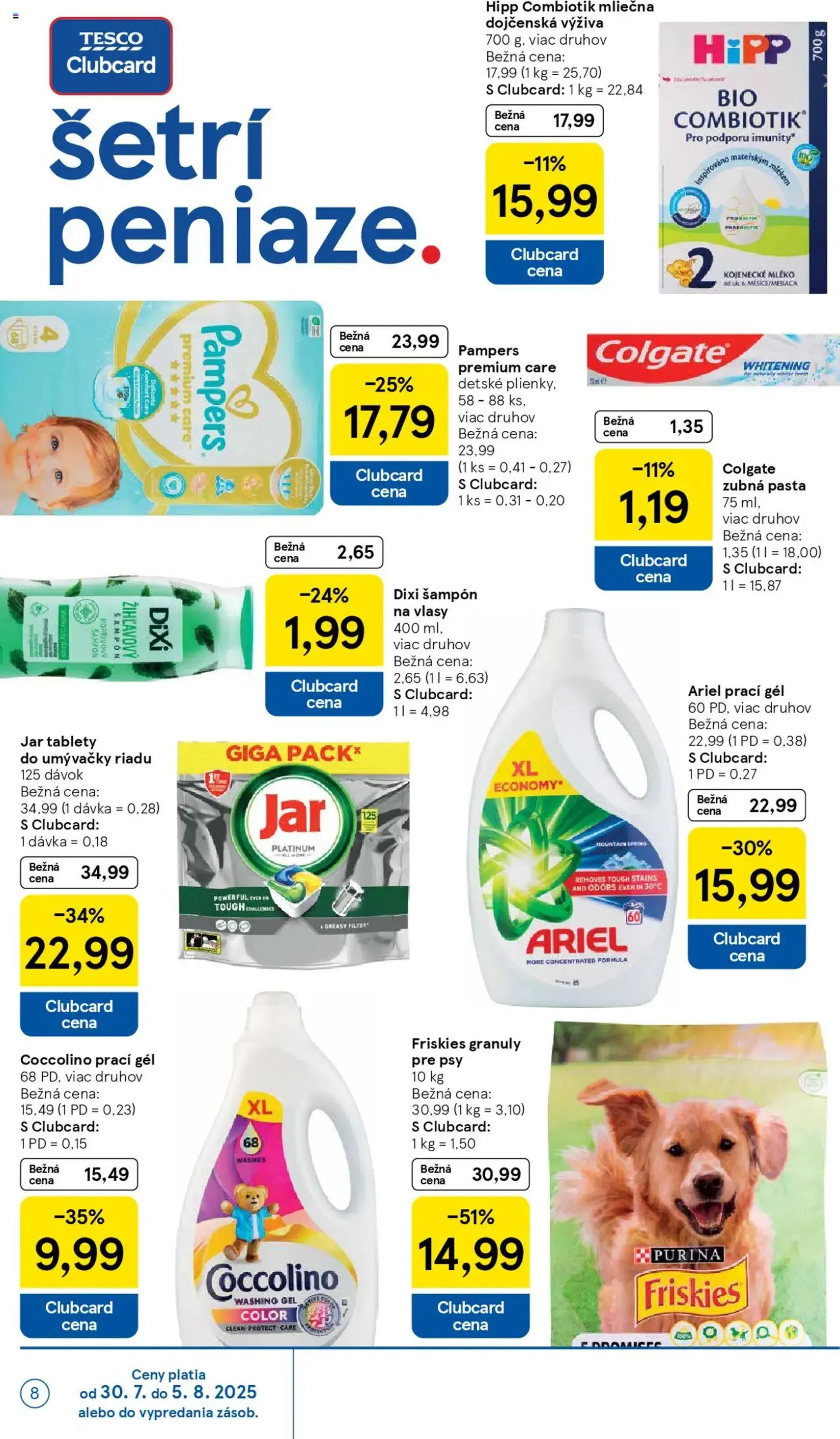 Tesco Hypermarket - leták - platný leták od 30.07.2025 strana 8 z 33 Tesco Hypermarket - leták - platný leták od 30.07.2025 strana 8 z 33
