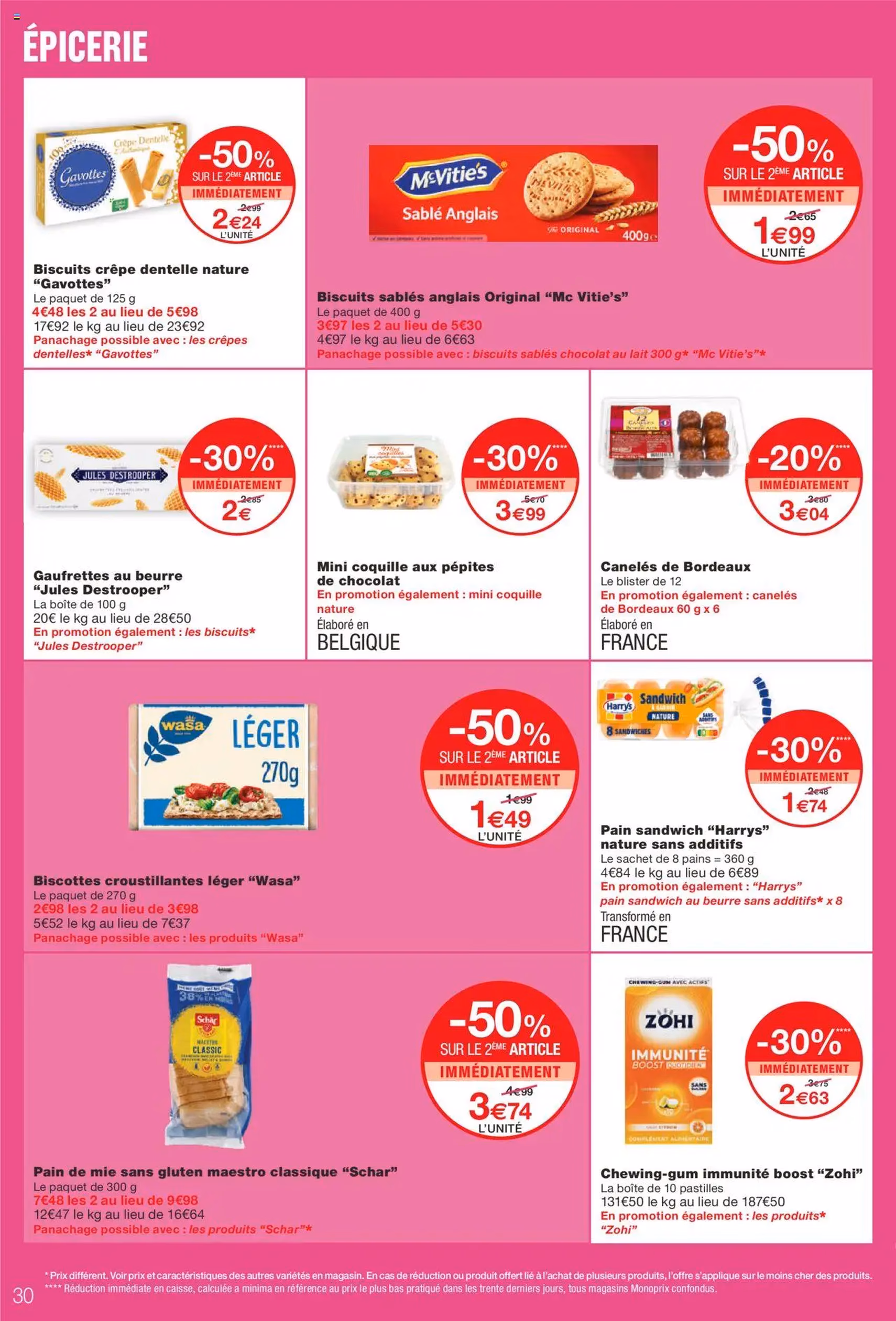 Monoprix catalogue - brochure valable à partir du 23/09/2025, page 30 sur 56 Monoprix catalogue - brochure valable à partir du 23/09/2025, page 30 sur 56