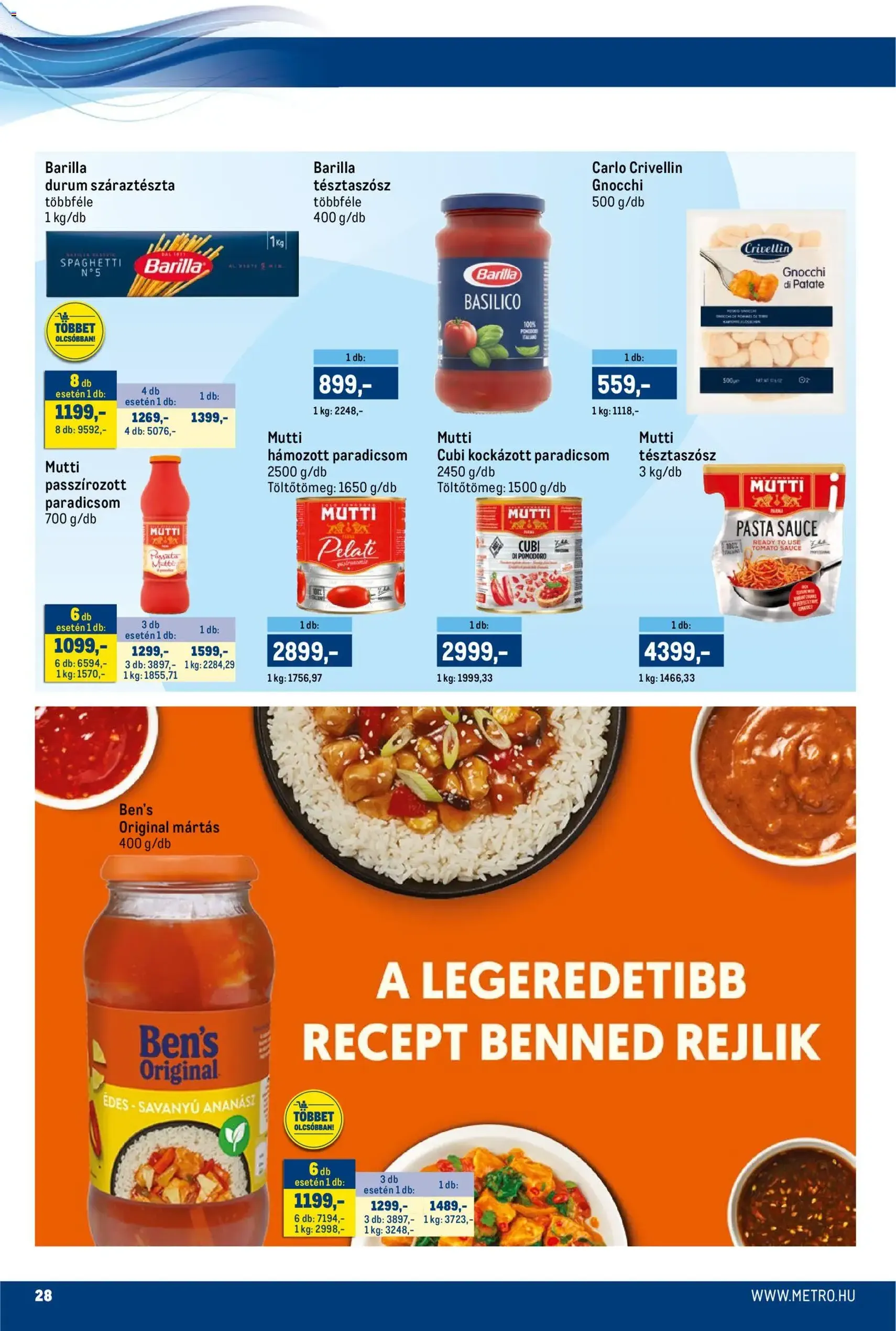 Metro Akciós újság - 2025.11.15. érvényes szórólap 28 oldal 55 oldalból