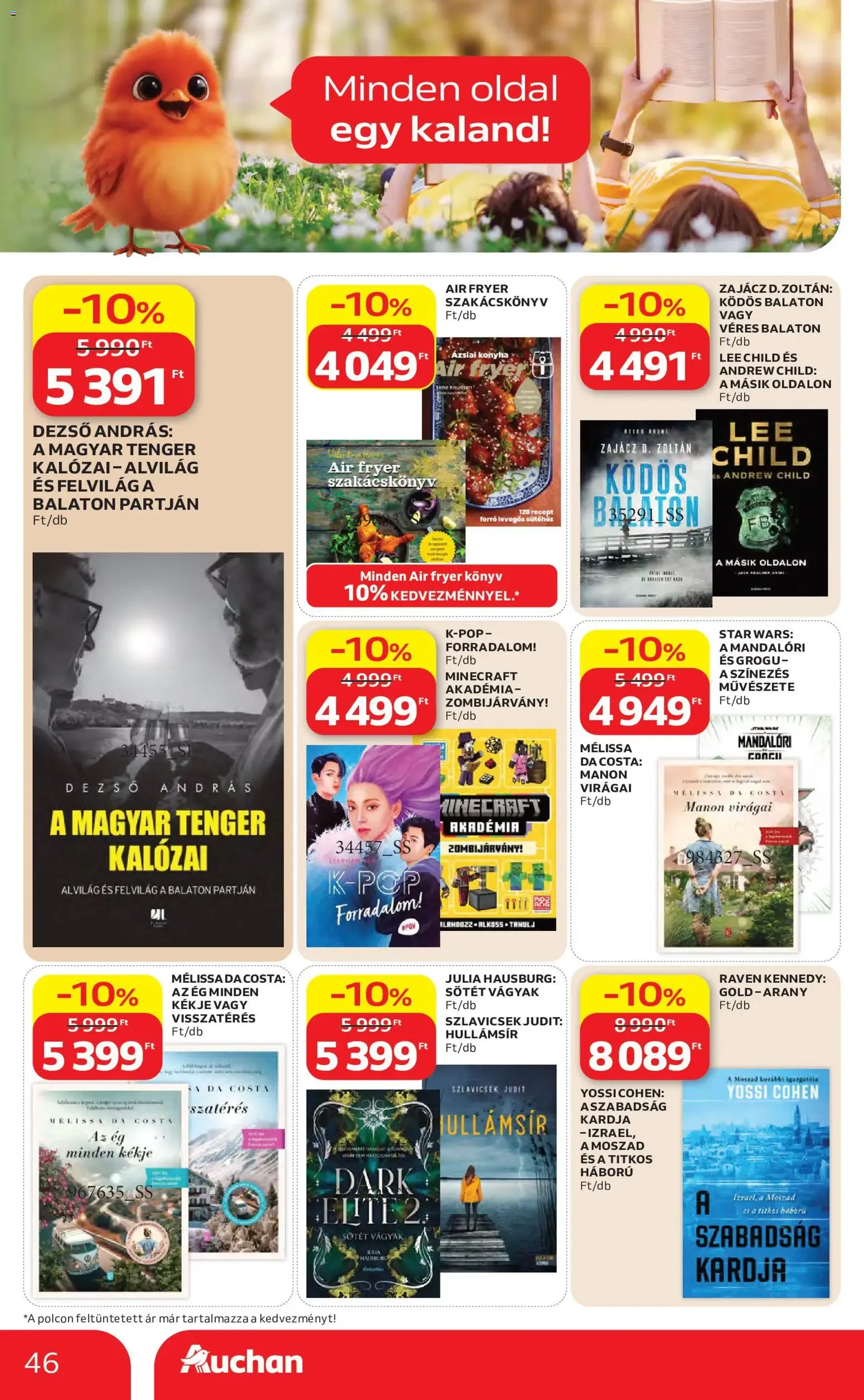Auchan akciós újság - 2026.06.04. érvényes szórólap 46 oldal 57 oldalból