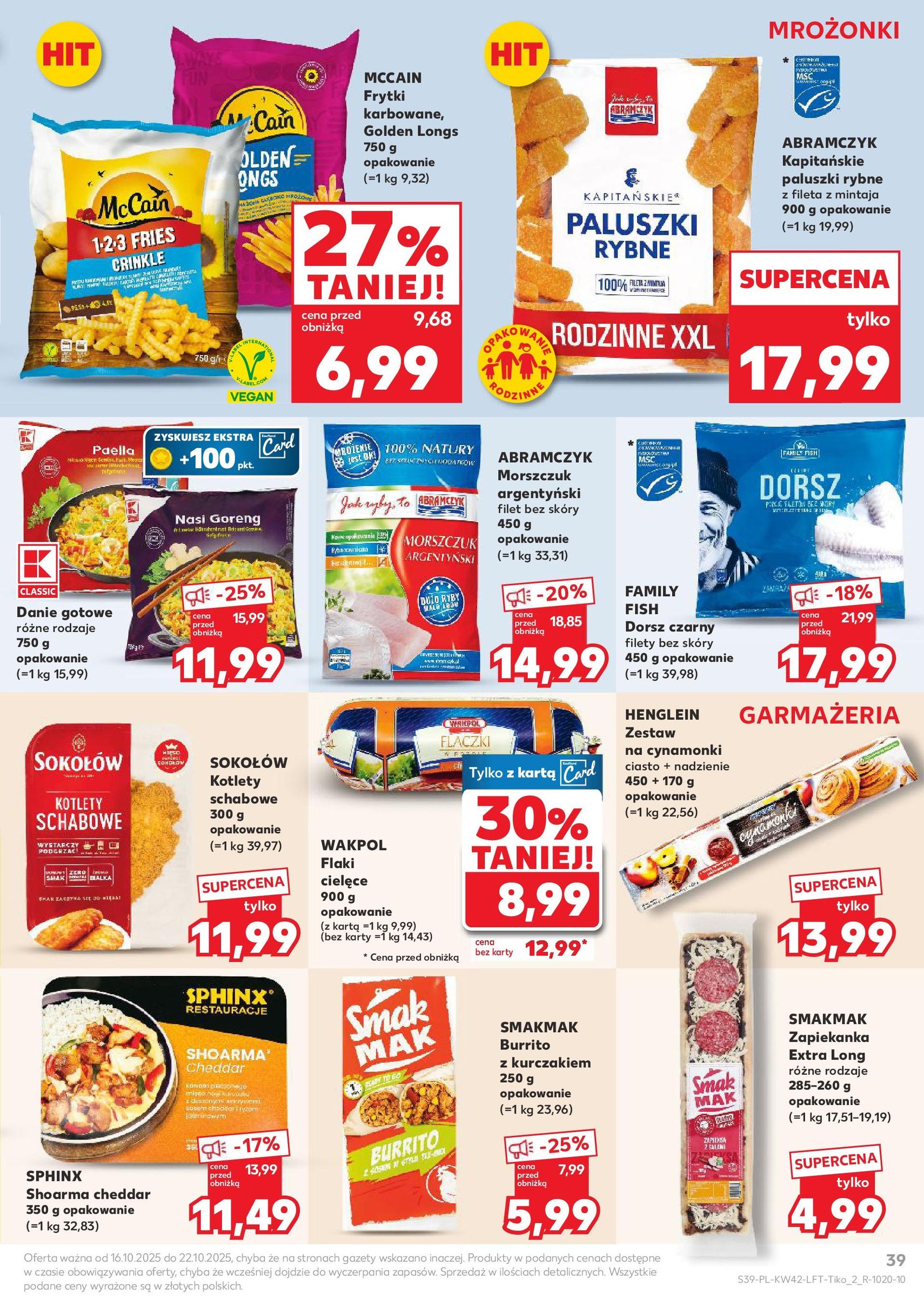 Kaufland gazetka - ważny gazetka od 16.10.2025 strona 39 z 63 Kaufland gazetka - ważny gazetka od 16.10.2025 strona 39 z 63