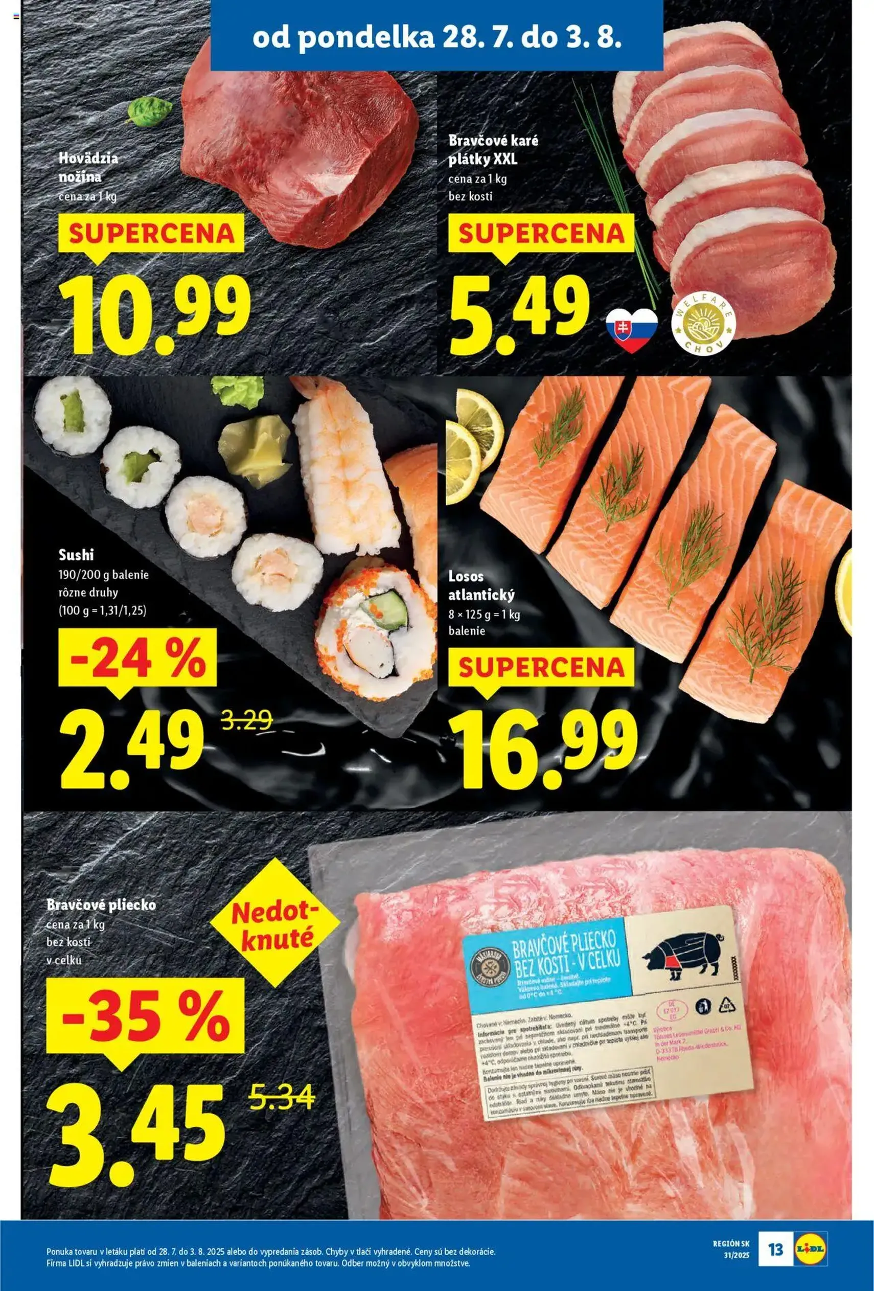 Lidl leták - platný leták od 28.07.2025 strana 13 z 87 Lidl leták - platný leták od 28.07.2025 strana 13 z 87