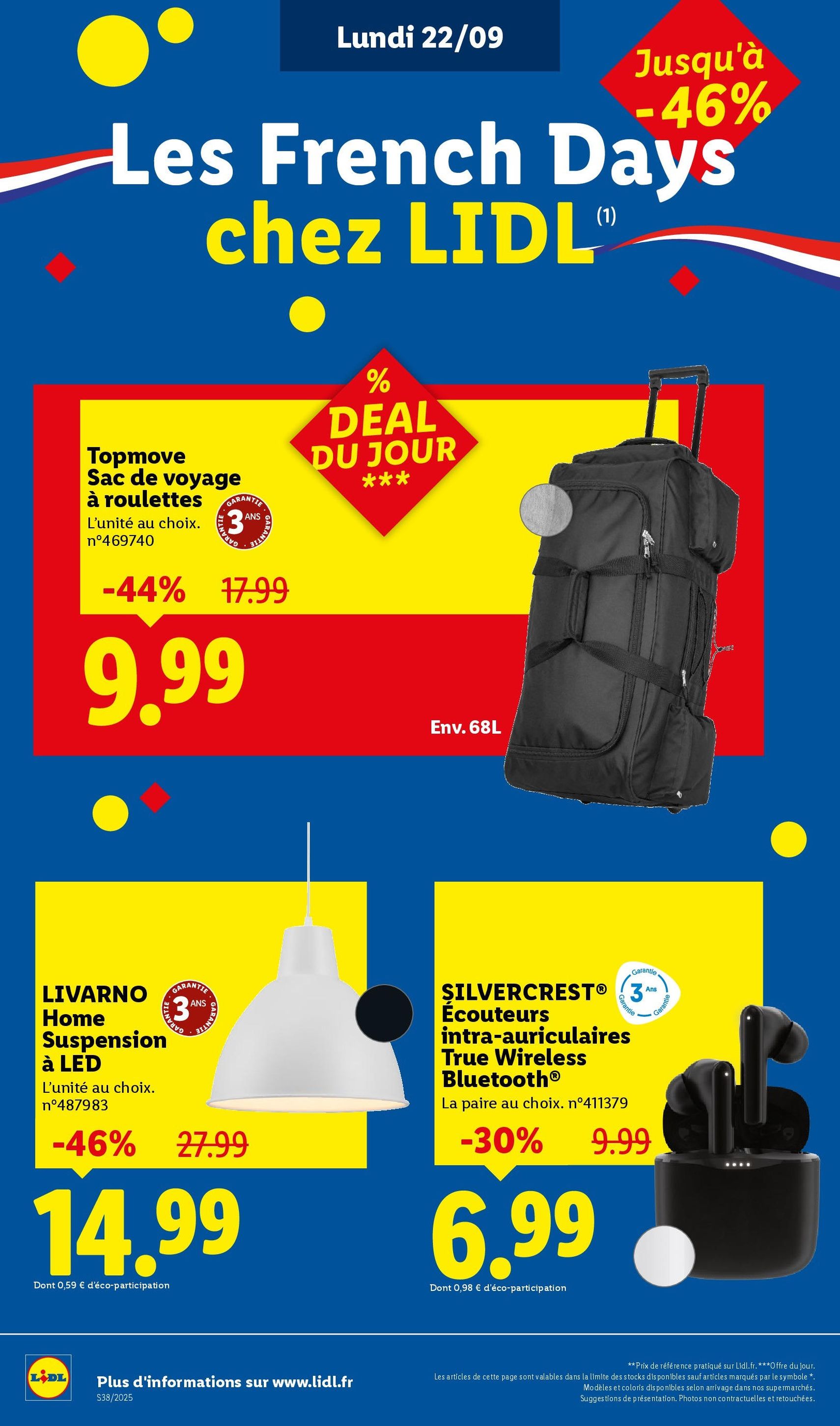 LIDL catalogue semaine 38 - brochure valable à partir du 18/09/2025, page 70 sur 75