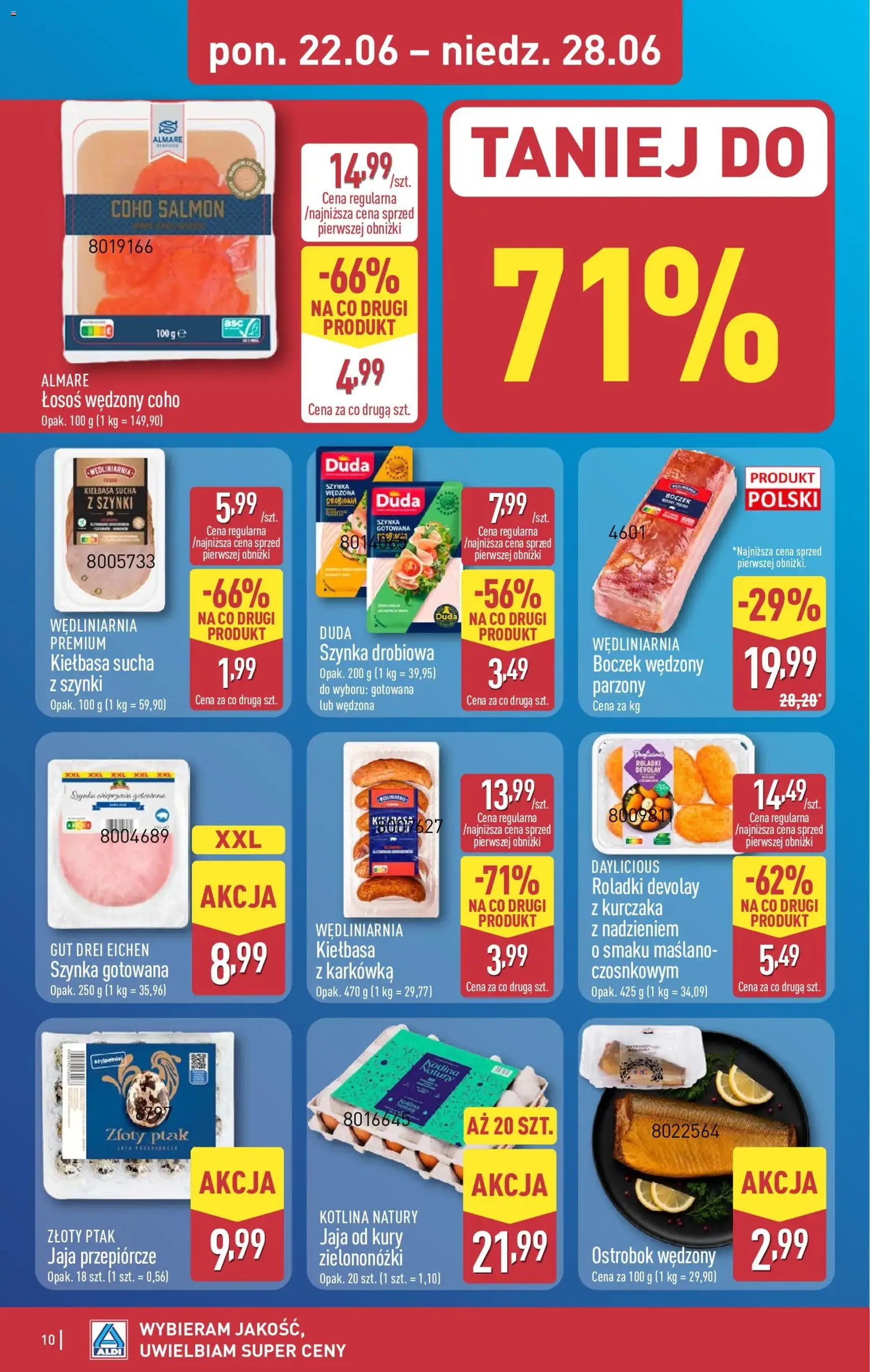 Aldi gazetka - ważny gazetka od 22.06.2026 strona 10 z 51