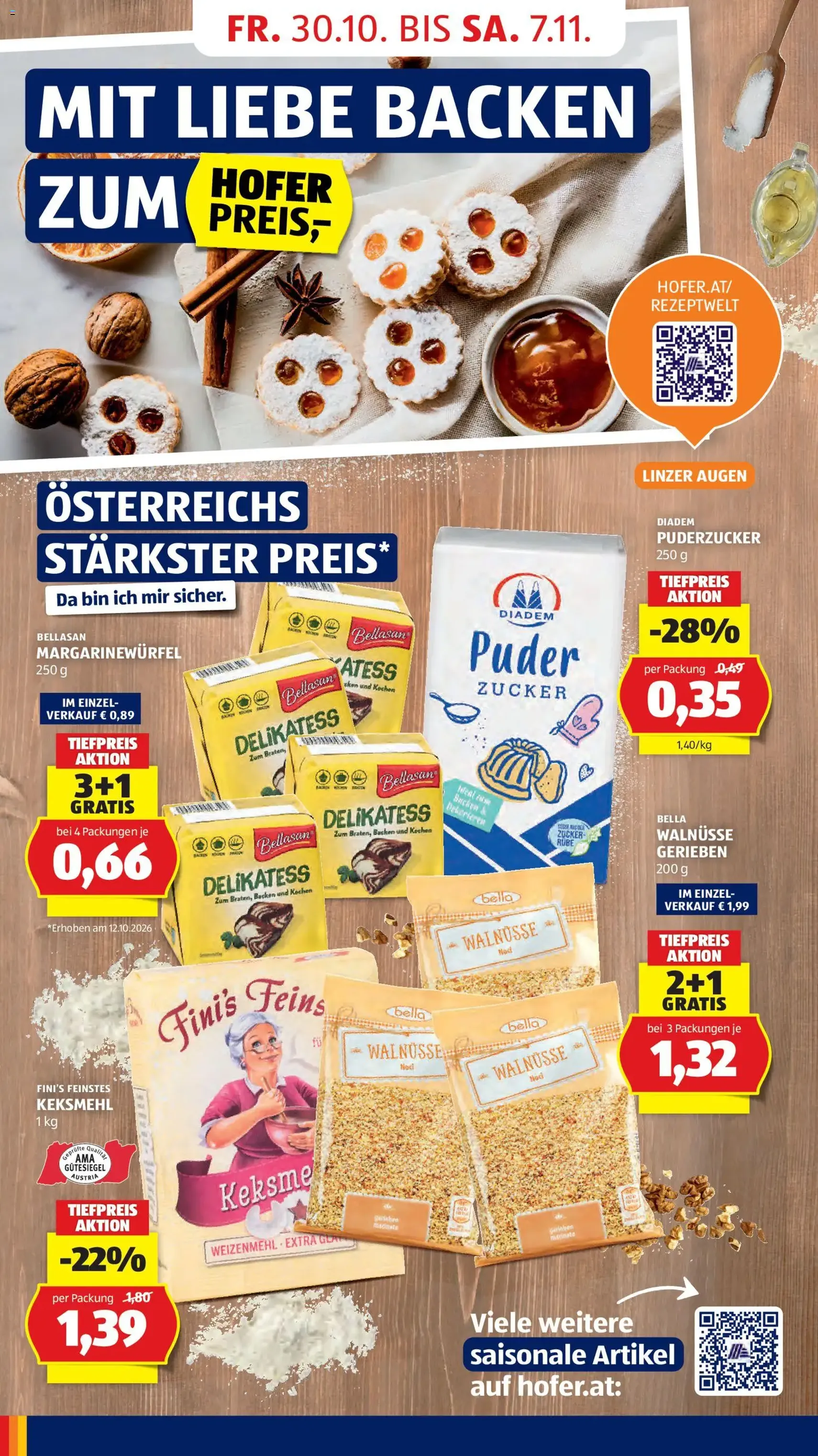Hofer Flugblatt - Gültiger Prospekt ab 30.10.2026, Seite 16 von insgesamt 50