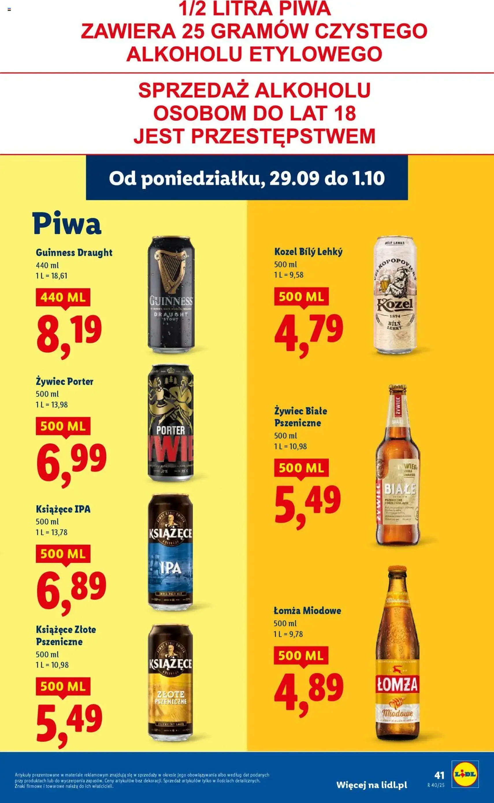Lidl Gazetka - ważny gazetka od 29.09.2025 strona 45 z 71