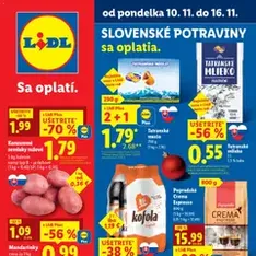 Lidl leták - náhľad letáku platný od 10.11.2025