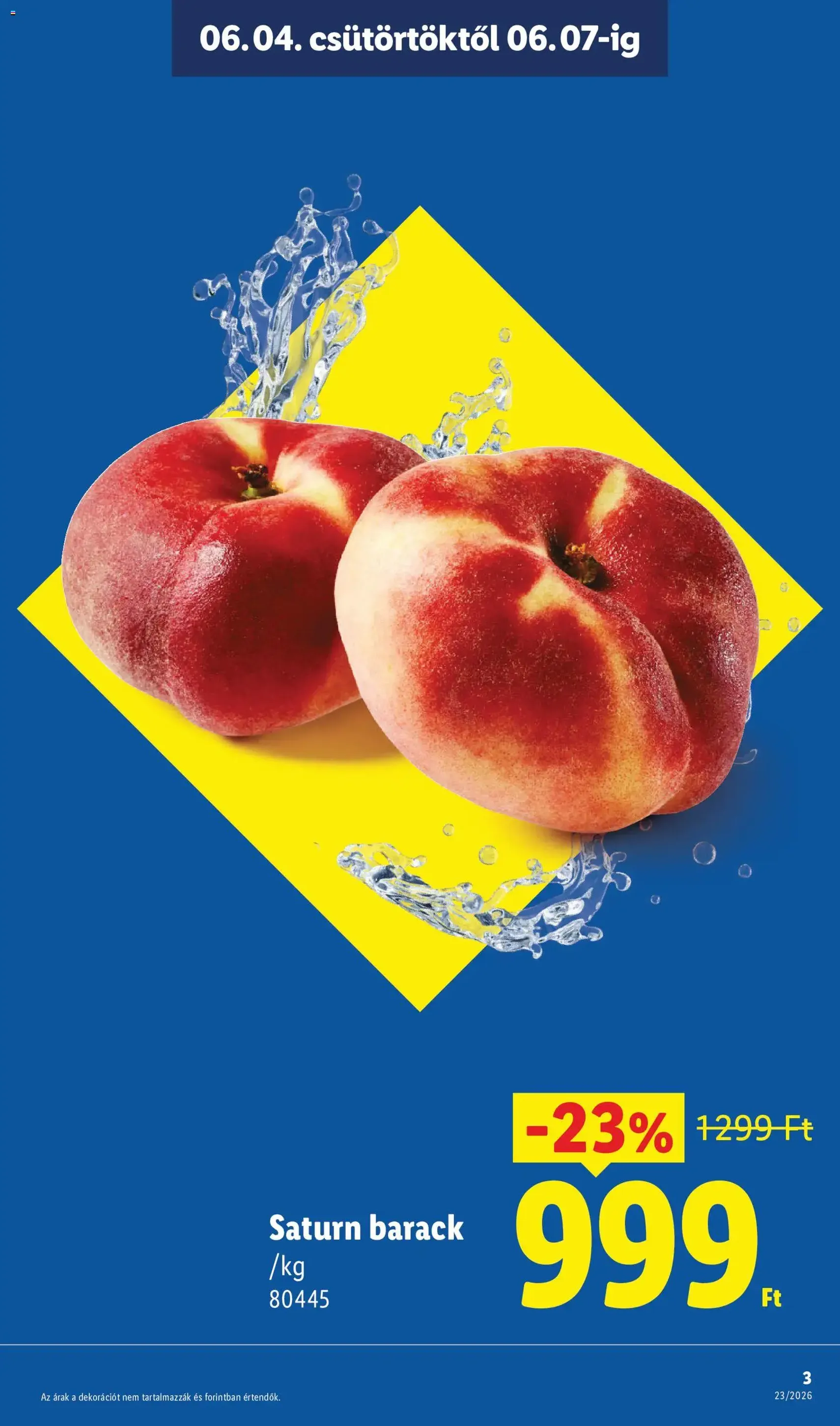 Lidl akciós újság - 2026.06.04. érvényes szórólap 3 oldal 80 oldalból