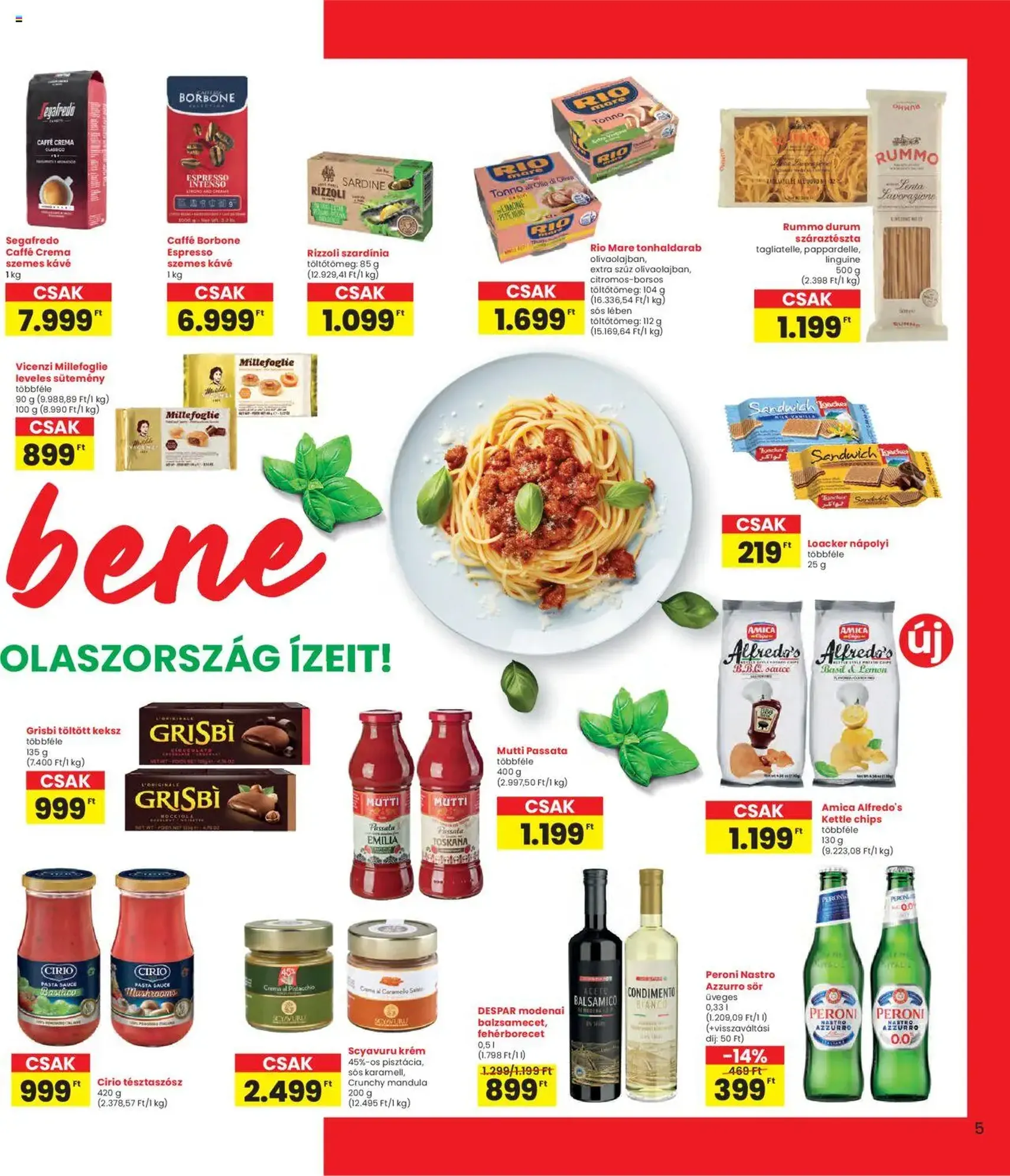 Interspar Akciós újság - 2025.10.16. érvényes szórólap 5 oldal 19 oldalból Interspar Akciós újság - 2025.10.16. érvényes szórólap 5 oldal 19 oldalból