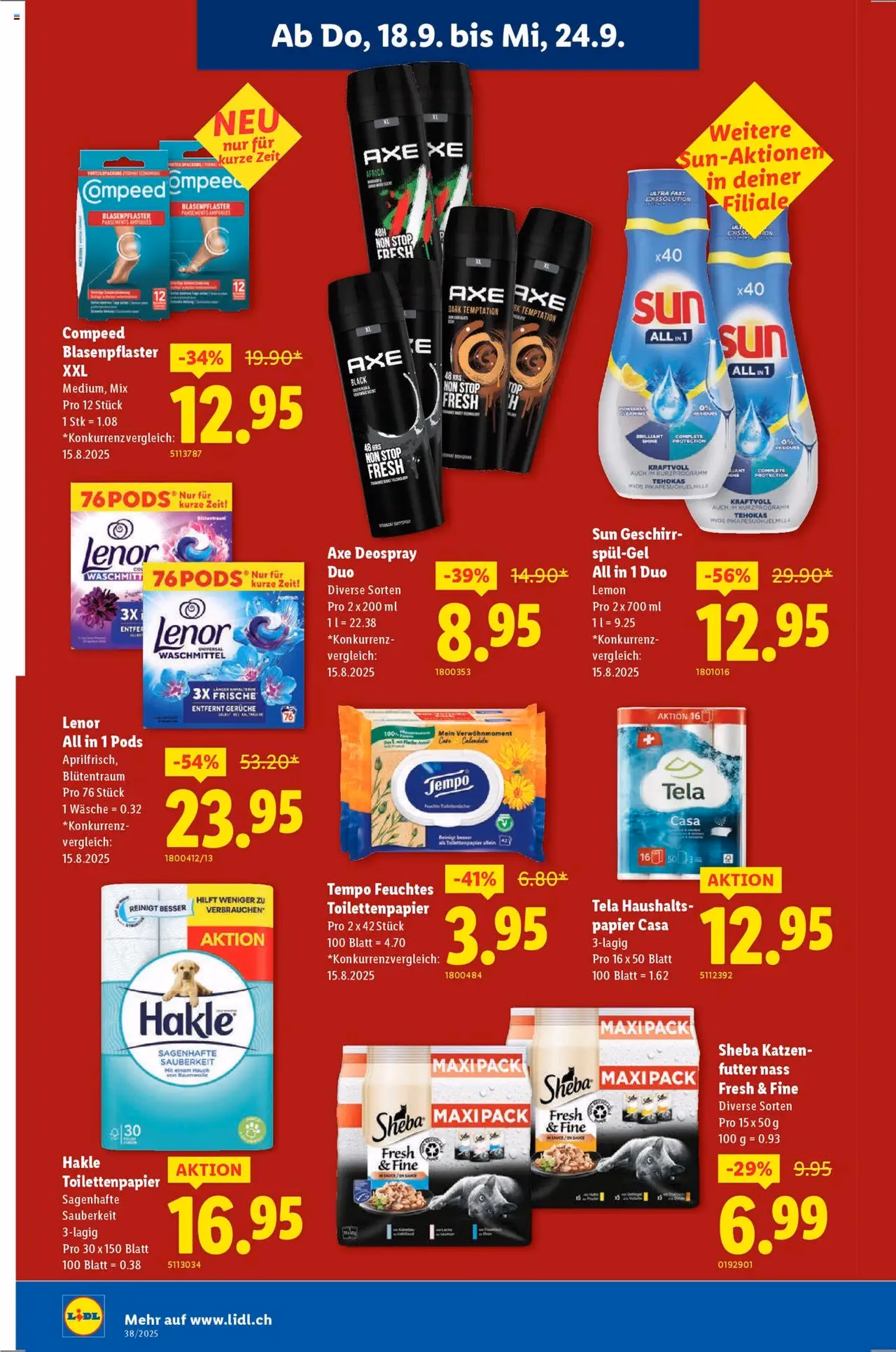 Lidl Aktionen - Gültiger Prospekt ab 18.09.2025, Seite 10 von insgesamt 32