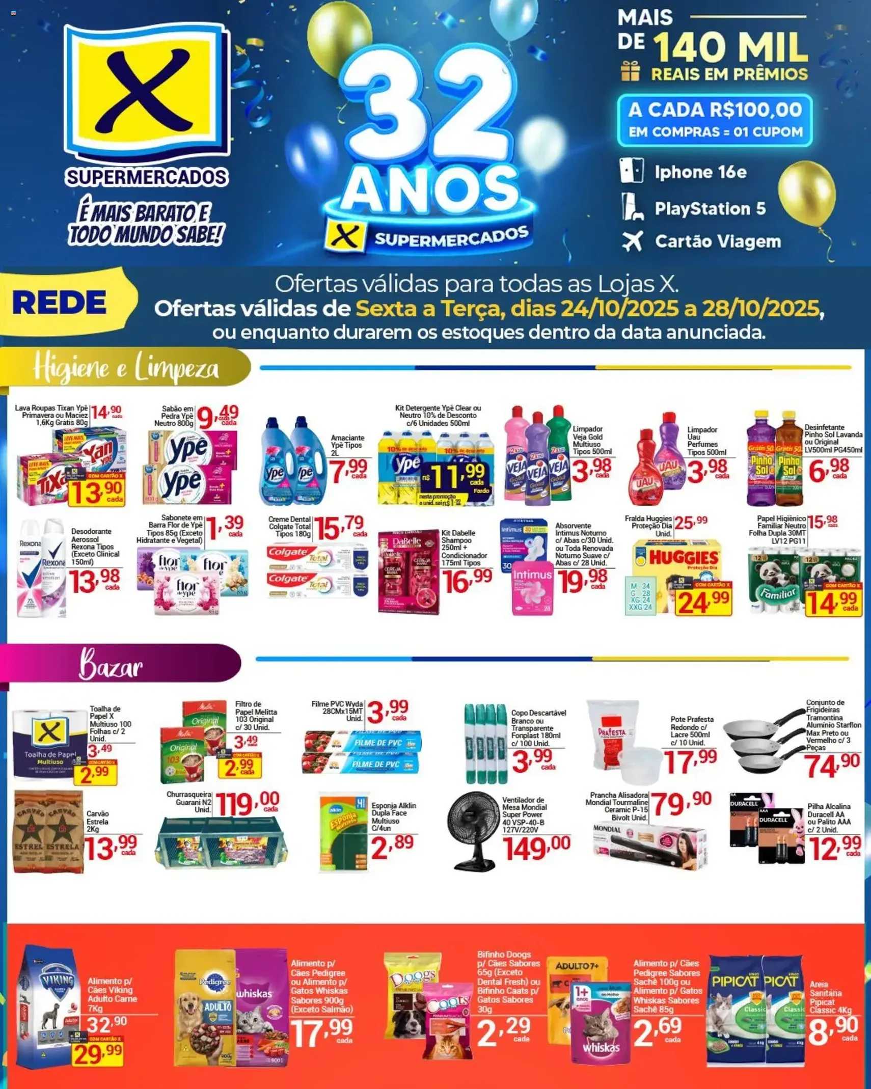 X Supermercados - Ofertas da semana - folheto válido a partir de 24/10/2025 página 2 de 2