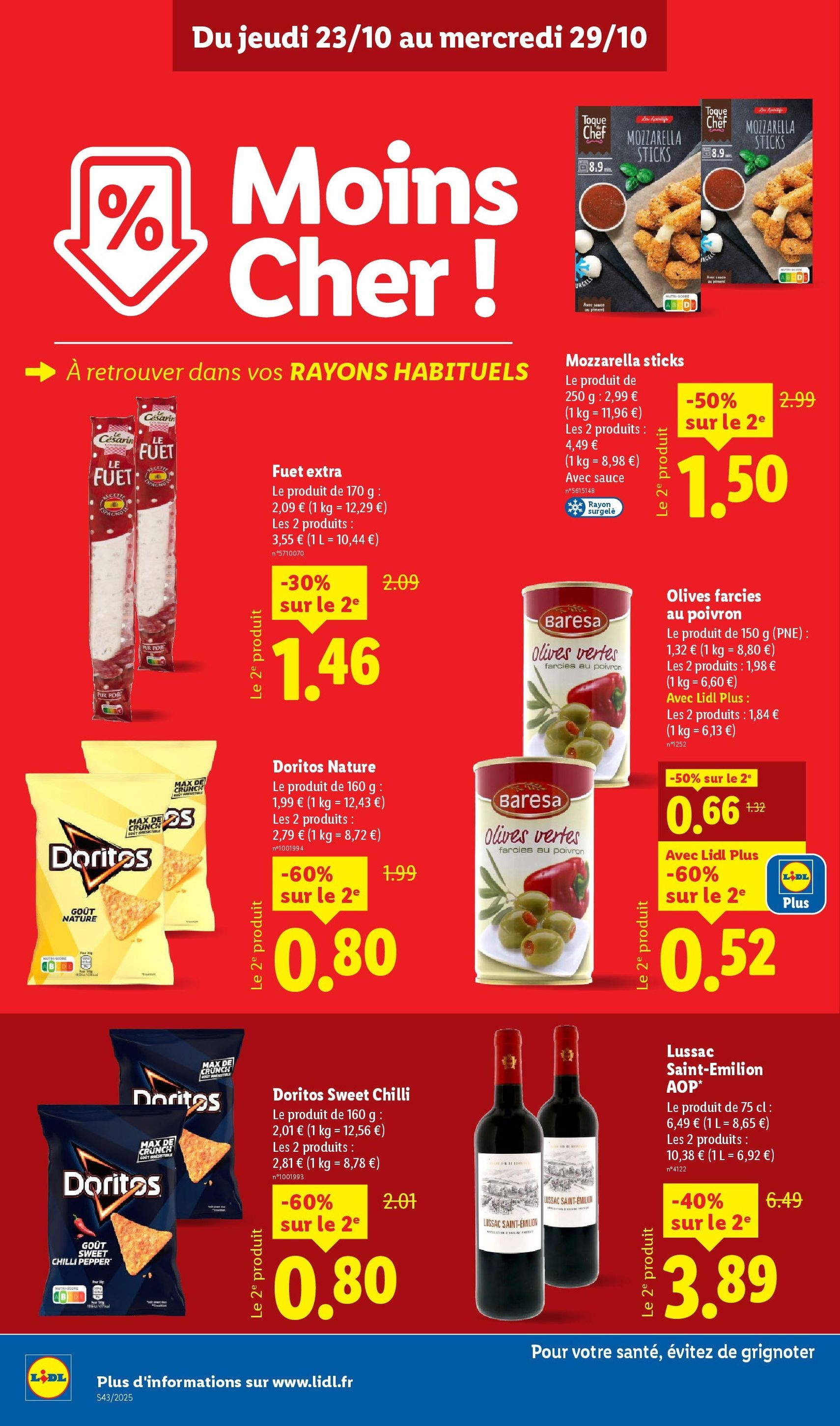 LIDL catalogue semaine 43 - brochure valable à partir du 23/10/2025, page 10 sur 84 LIDL catalogue semaine 43 - brochure valable à partir du 23/10/2025, page 10 sur 84