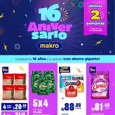 Vista previa del folleto Catálogo Makro válido desde 17/07/2025