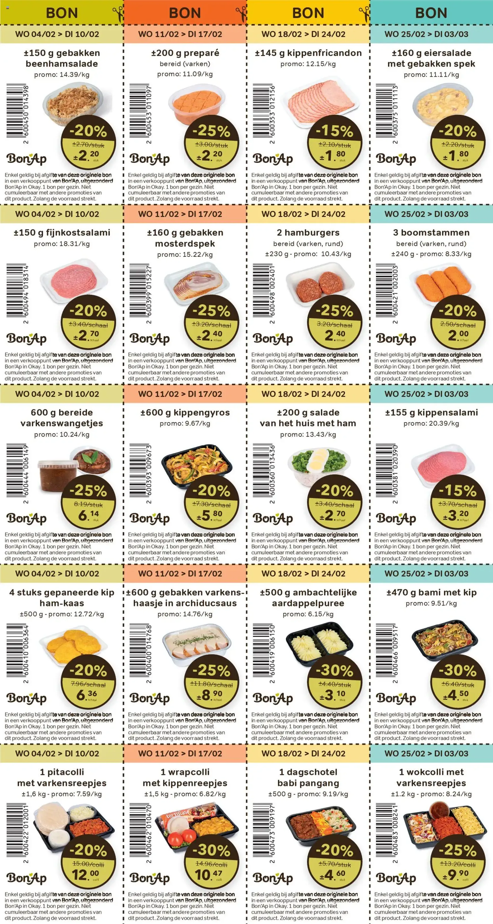 Bon Ap folder/publicité - geldige folder vanaf 04/02/2026 pagina 12 van 12