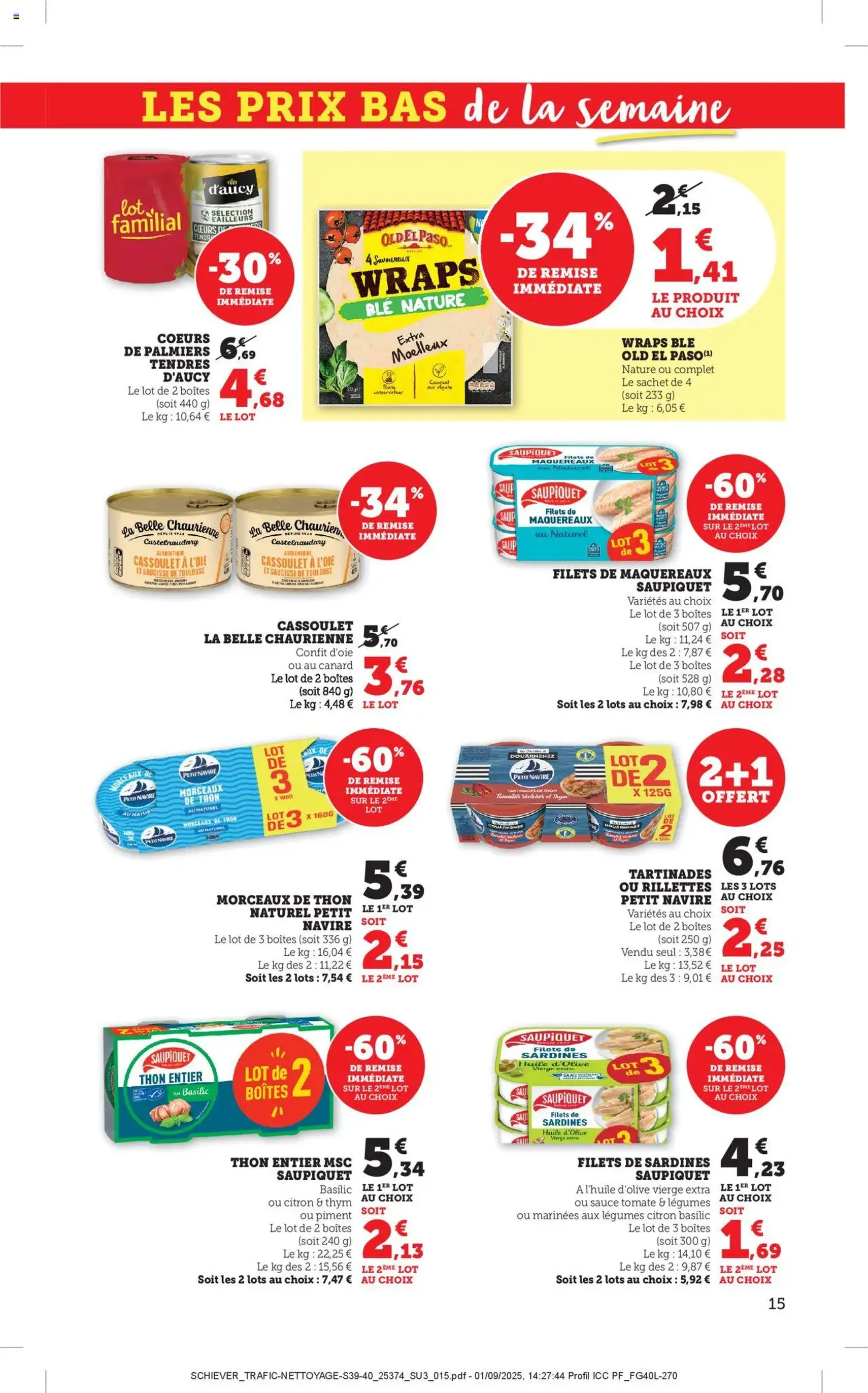 Bi1 catalogue - brochure valable à partir du 22/09/2025, page 15 sur 40