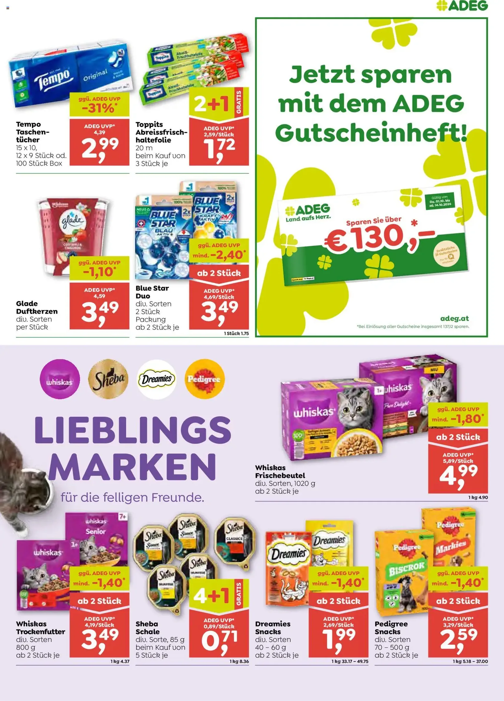 ADEG Flugblatt - Gültiger Prospekt ab 01.10.2026, Seite 7 von insgesamt 8