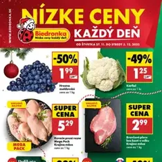Biedronka leták - náhľad letáku platný od 27.11.2025