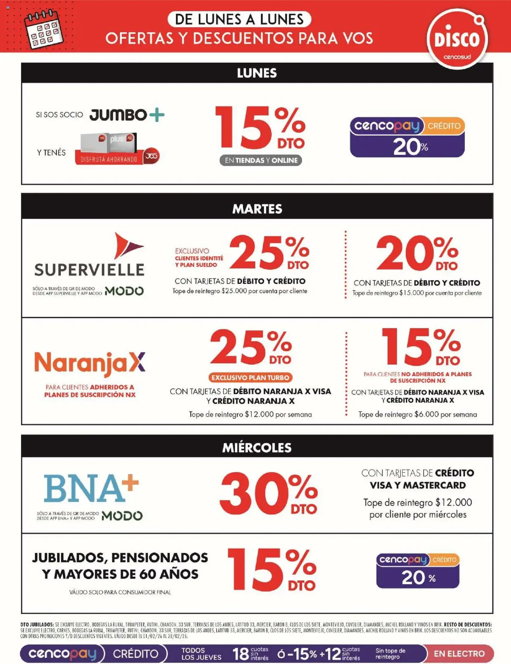 Disco ofertas - folleto válido desde 20/02/2026 página 10 de 11