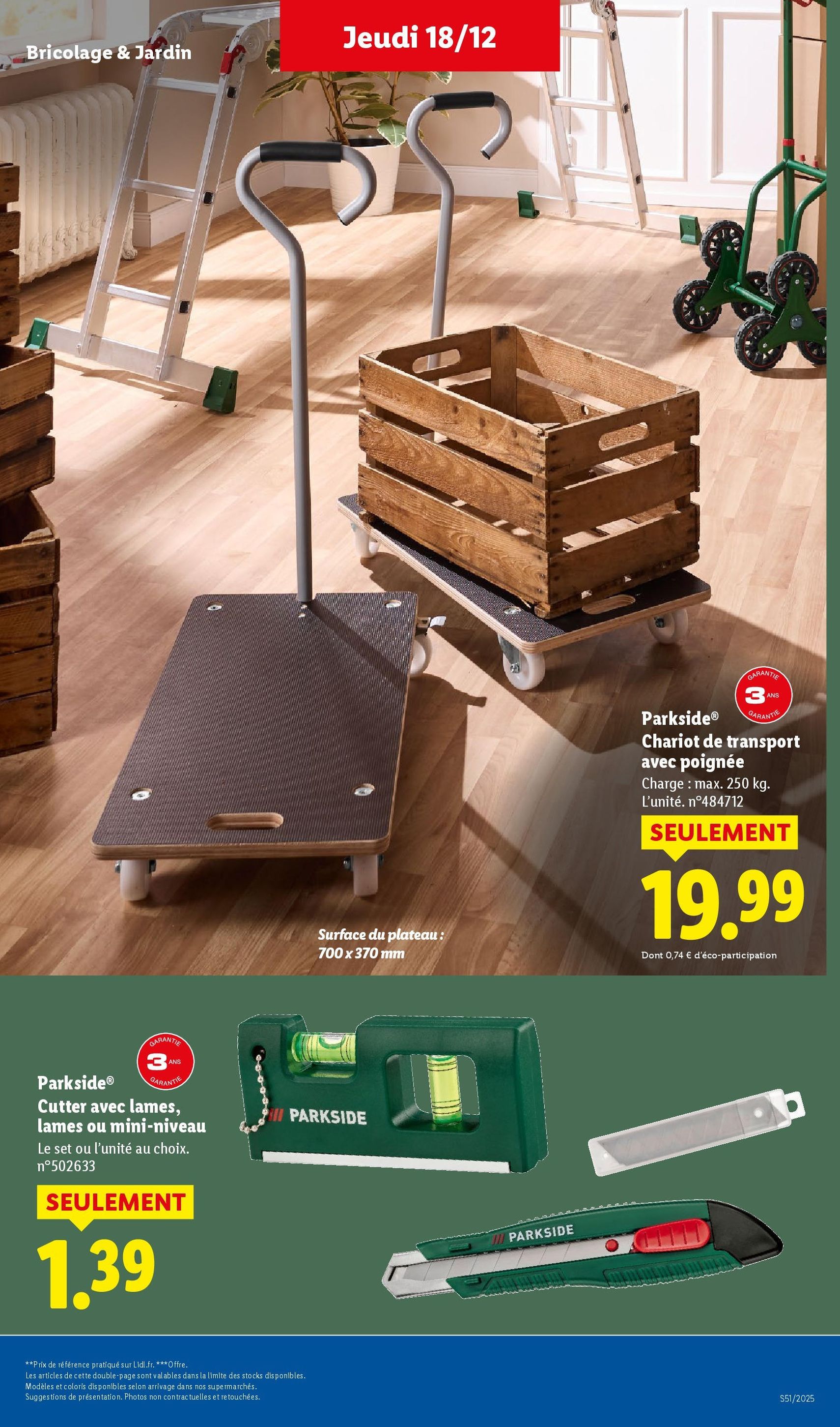 LIDL catalogue semaine 51 - brochure valable à partir du 18/12/2025, page 45 sur 87