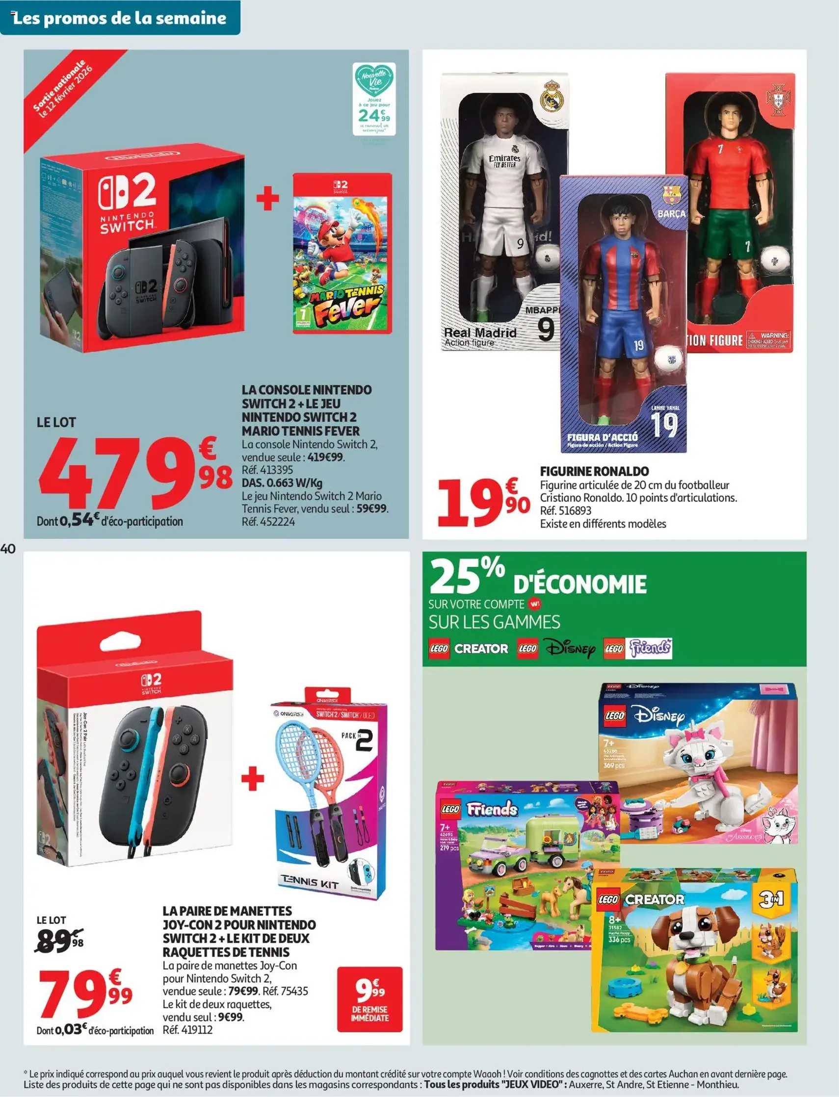 Auchan folder / publicité - geldige folder vanaf 10/02/2026 pagina 40 van 54