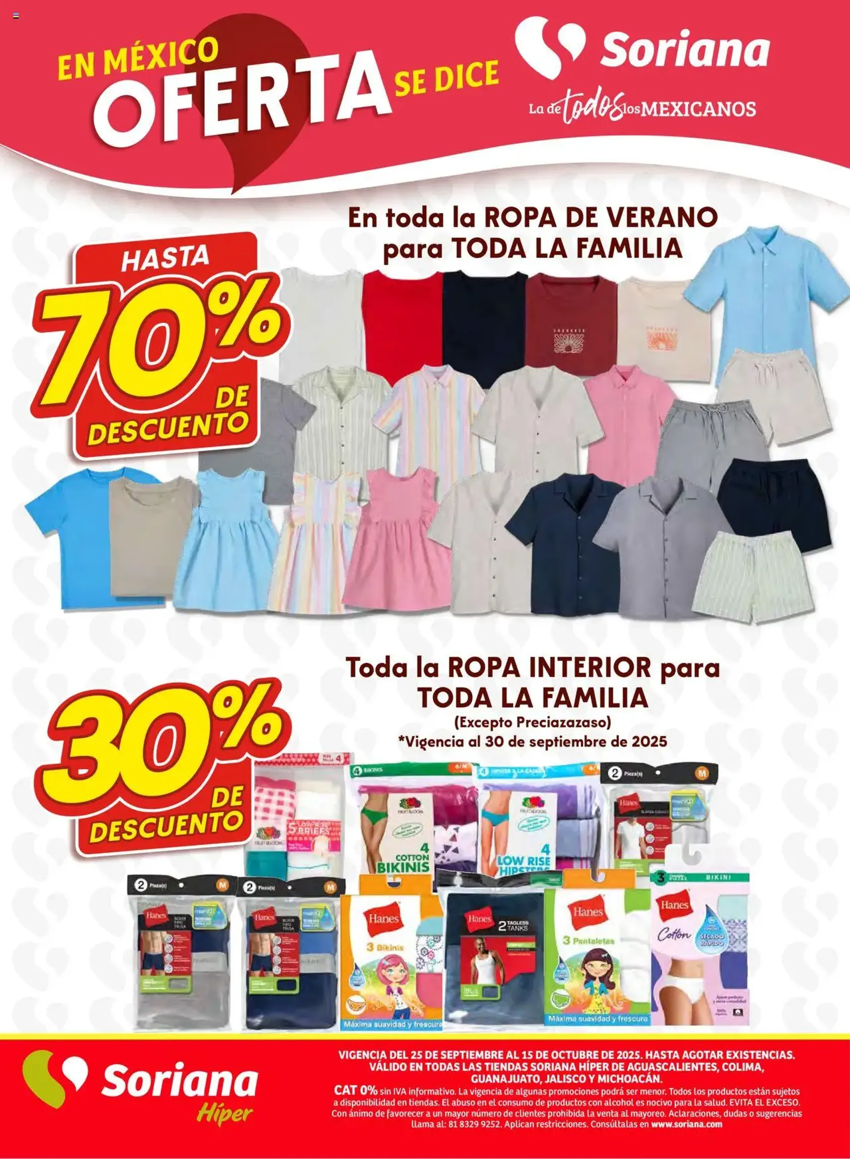 Soriana - Preciazazaso Híper: Ags, Col, Gto, Jal, Mich - folleto válido desde 25/09/2025 página 54 de 54