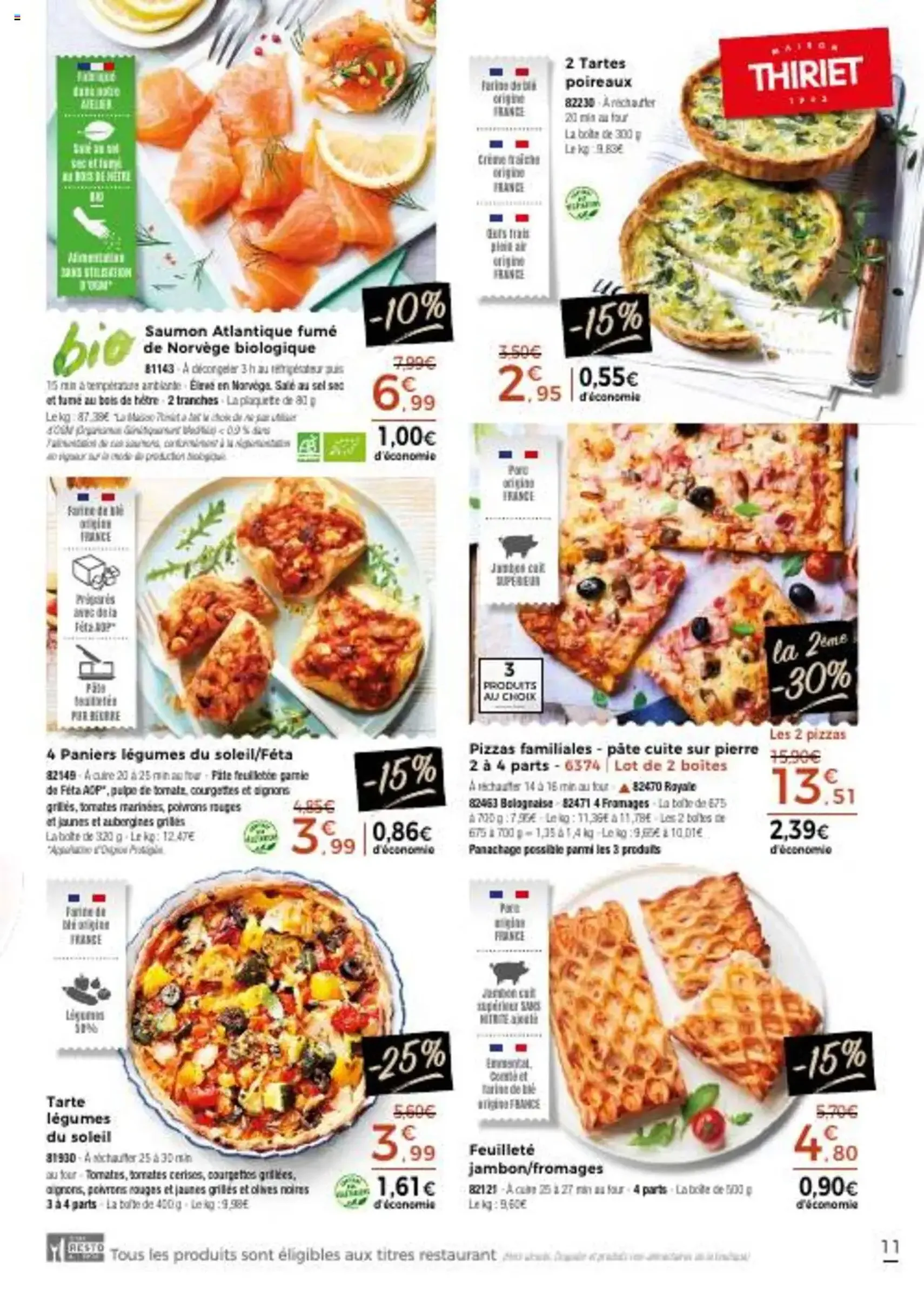 Thiriet catalogue livraison à domicile - brochure valable à partir du 11/07/2025, page 11 sur 80 Thiriet catalogue livraison à domicile - brochure valable à partir du 11/07/2025, page 11 sur 80