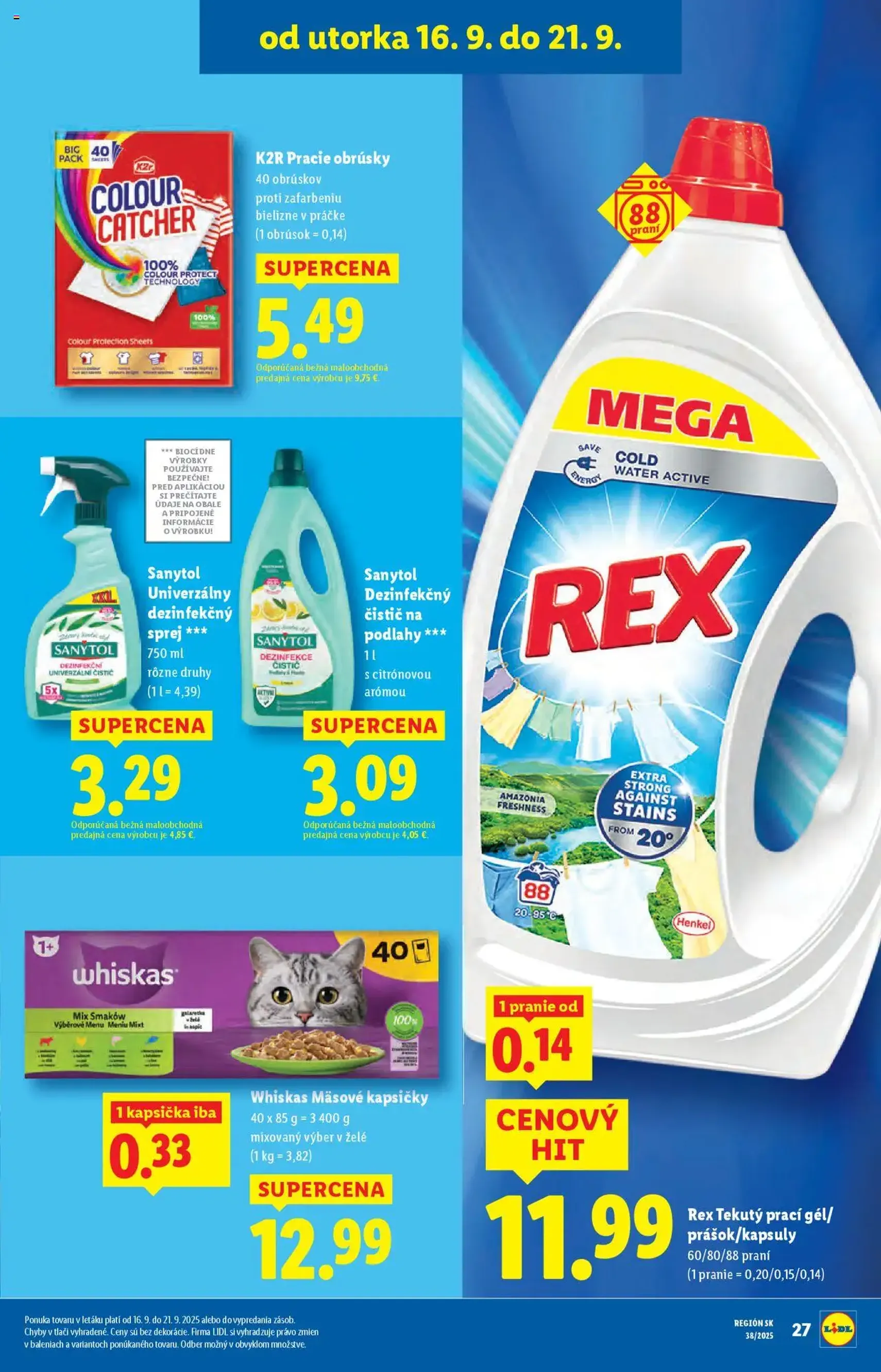Lidl leták - platný leták od 16.09.2025 strana 27 z 111 Lidl leták - platný leták od 16.09.2025 strana 27 z 111