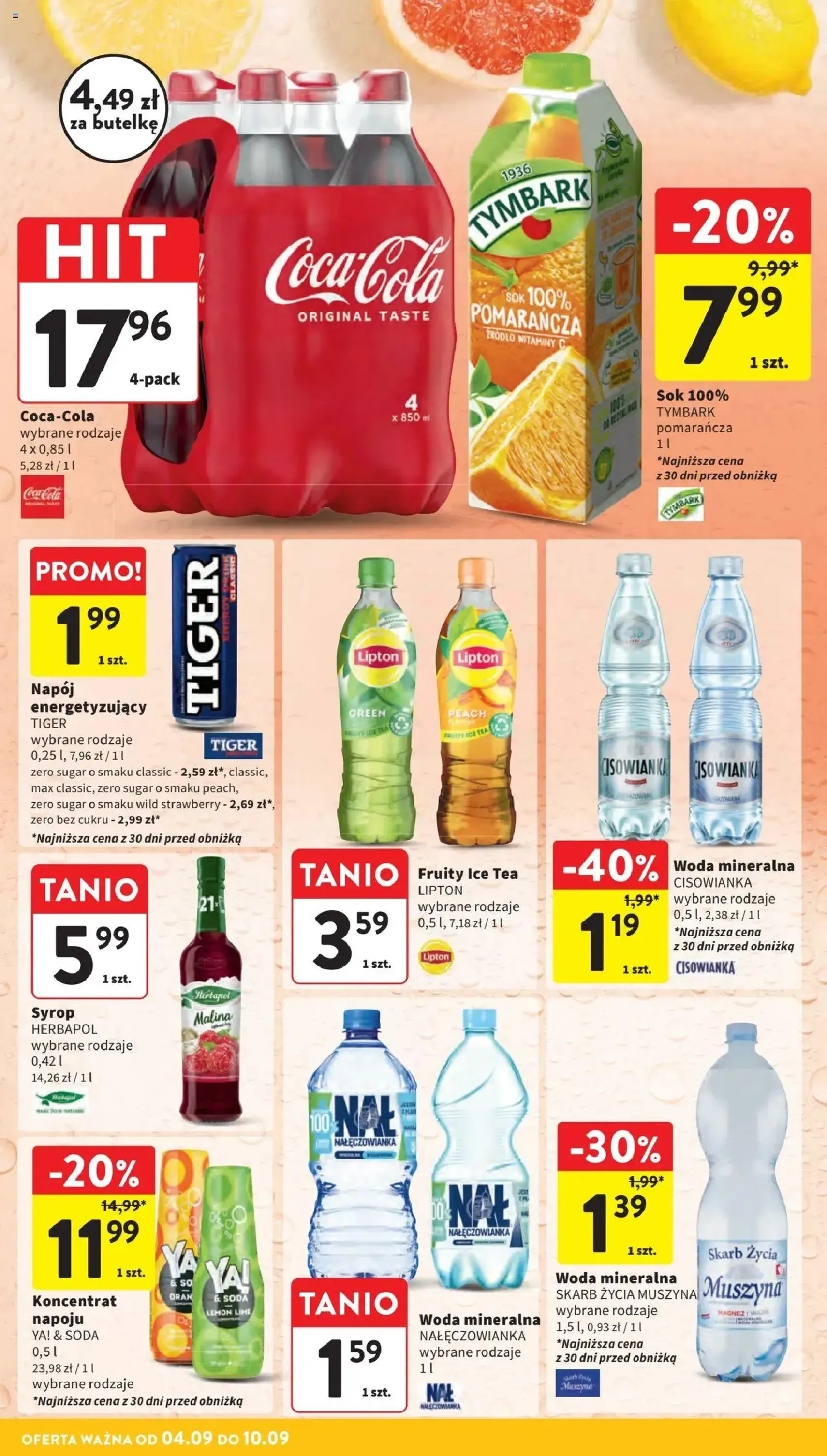 Intermarche Gazetka - ważny gazetka od 04.09.2025 strona 34 z 44 Intermarche Gazetka - ważny gazetka od 04.09.2025 strona 34 z 44