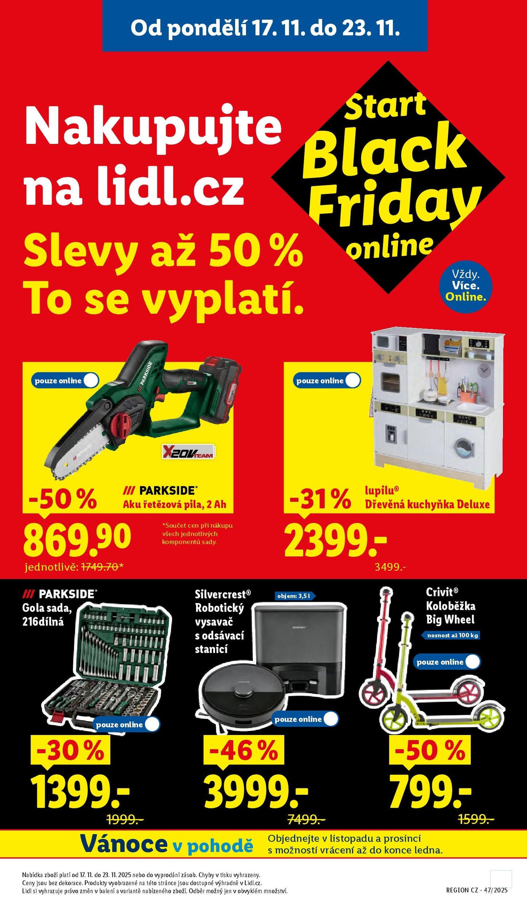 Lidl Black Friday - platný leták od 20.11.2025 strana 39 z 67