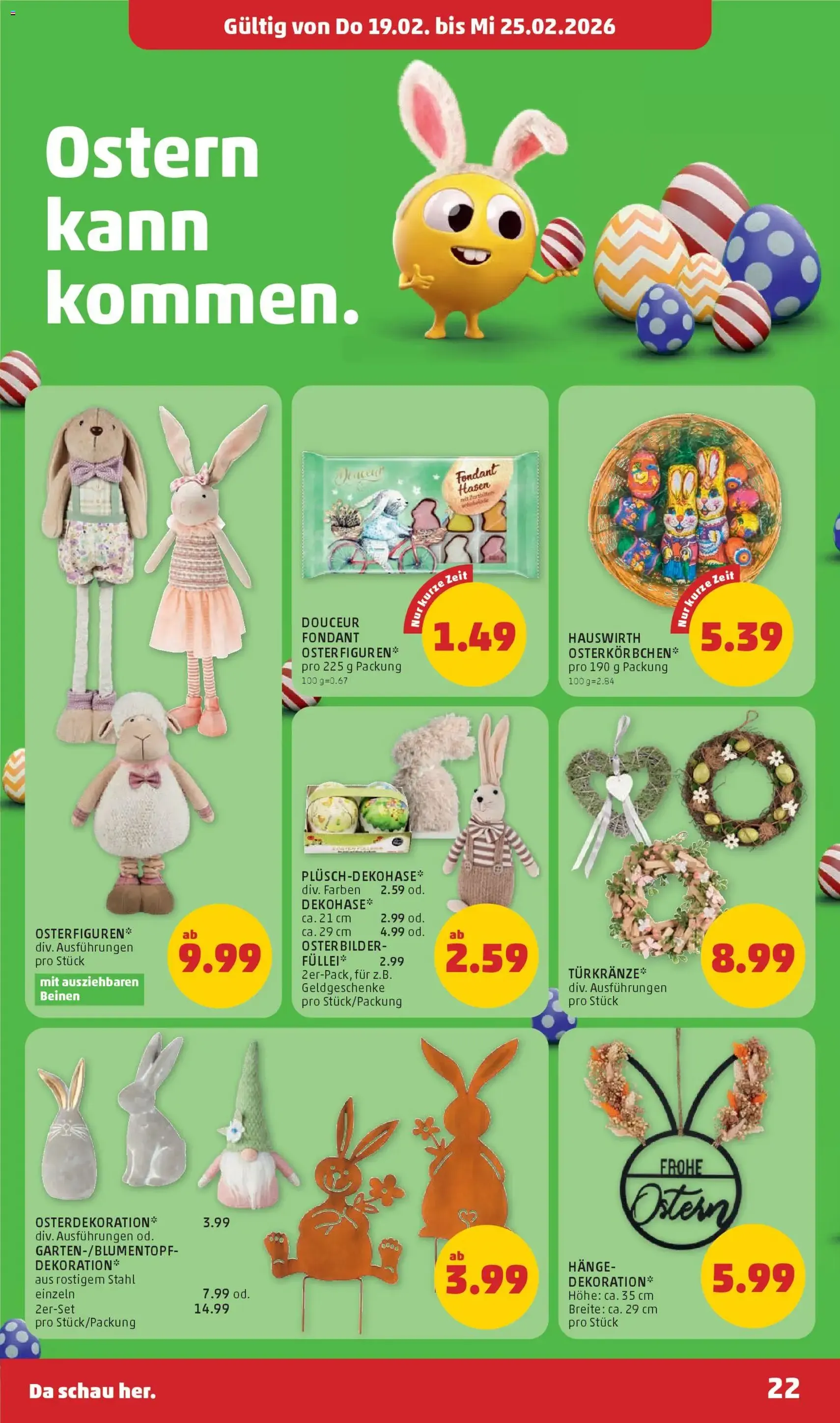 Penny Markt Flugblatt - Gültiger Prospekt ab 19.02.2026, Seite 22 von insgesamt 32