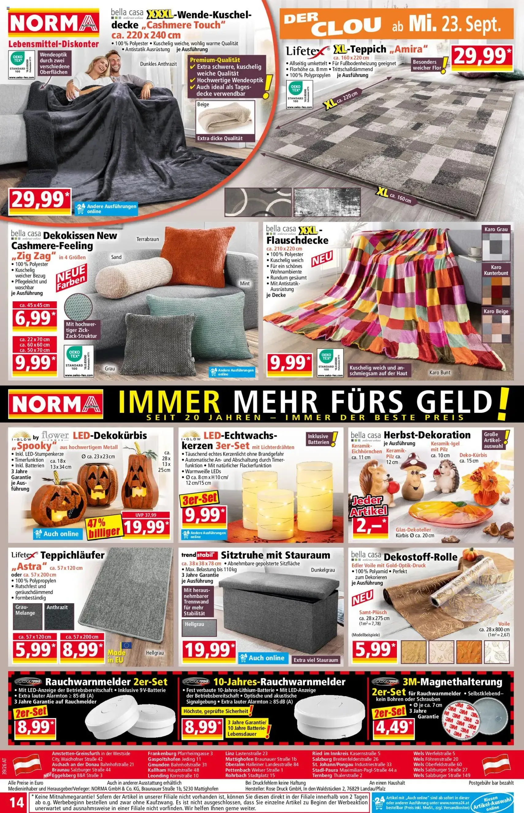 Norma Flugblatt - Gültiger Prospekt ab 21.09.2026, Seite 14 von insgesamt 18