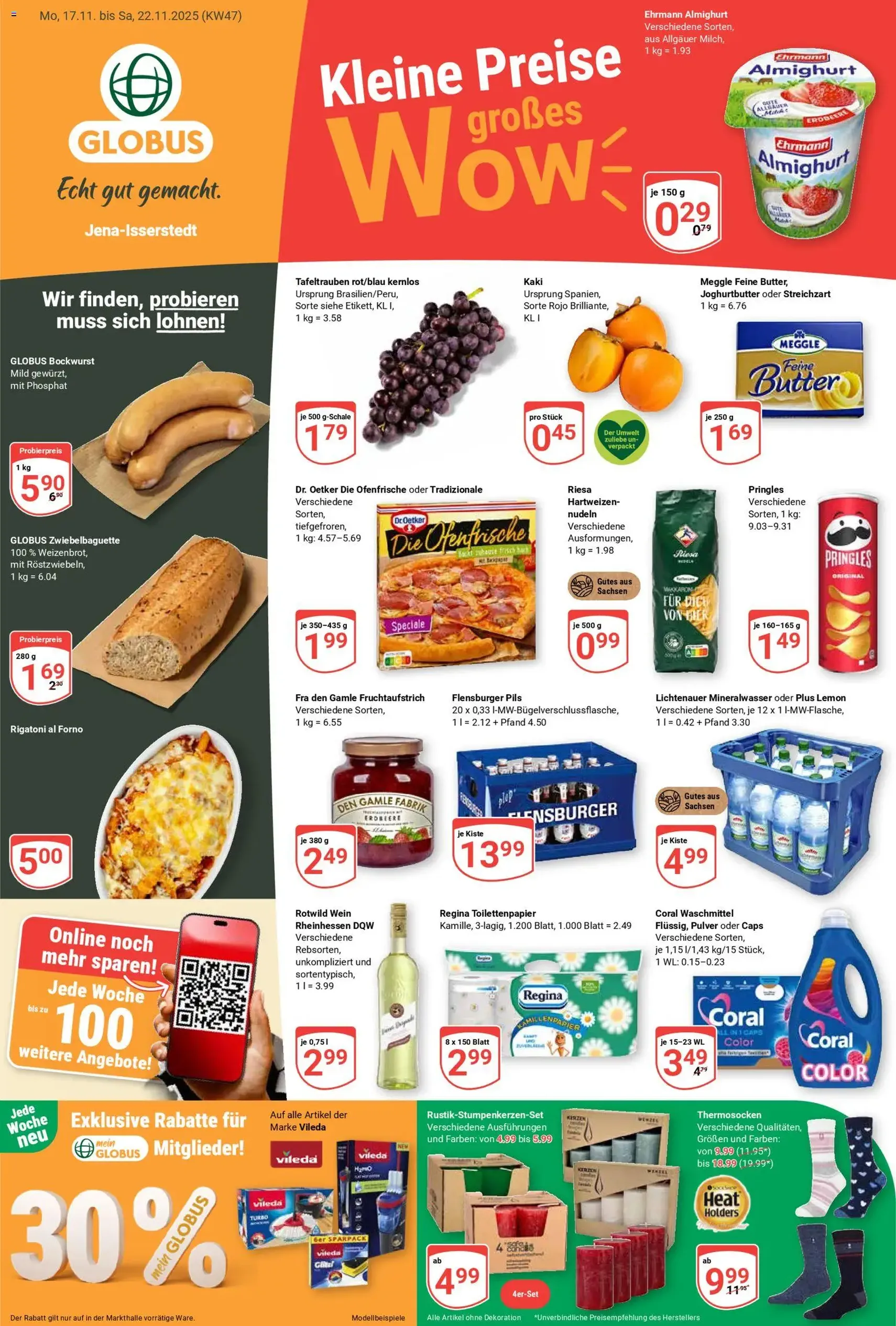 Globus Prospekt - Gültiger Prospekt ab 17.11.2025, Seite 1 von insgesamt 51
