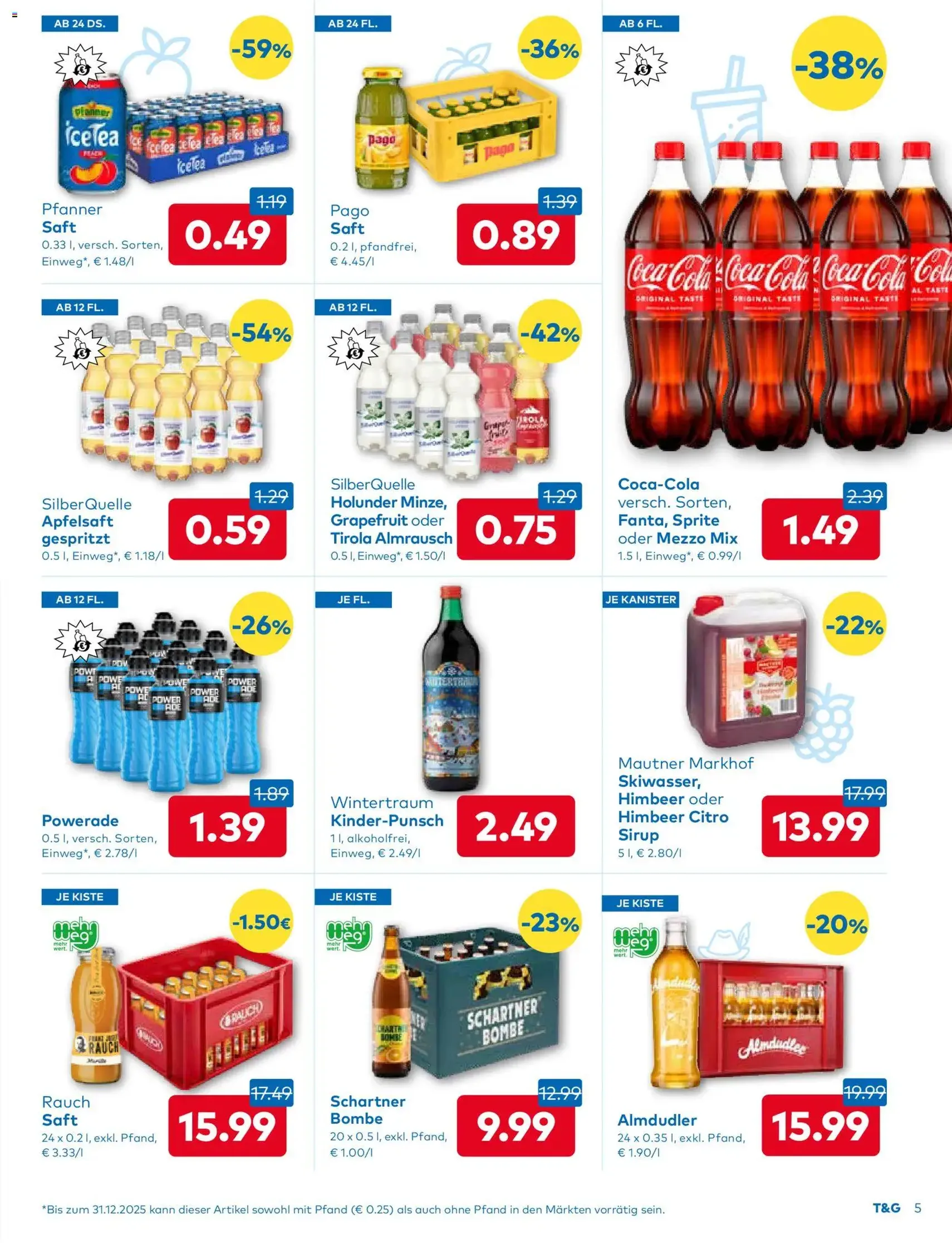 T&G Flugblatt - Gültiger Prospekt ab 18.12.2025, Seite 5 von insgesamt 8