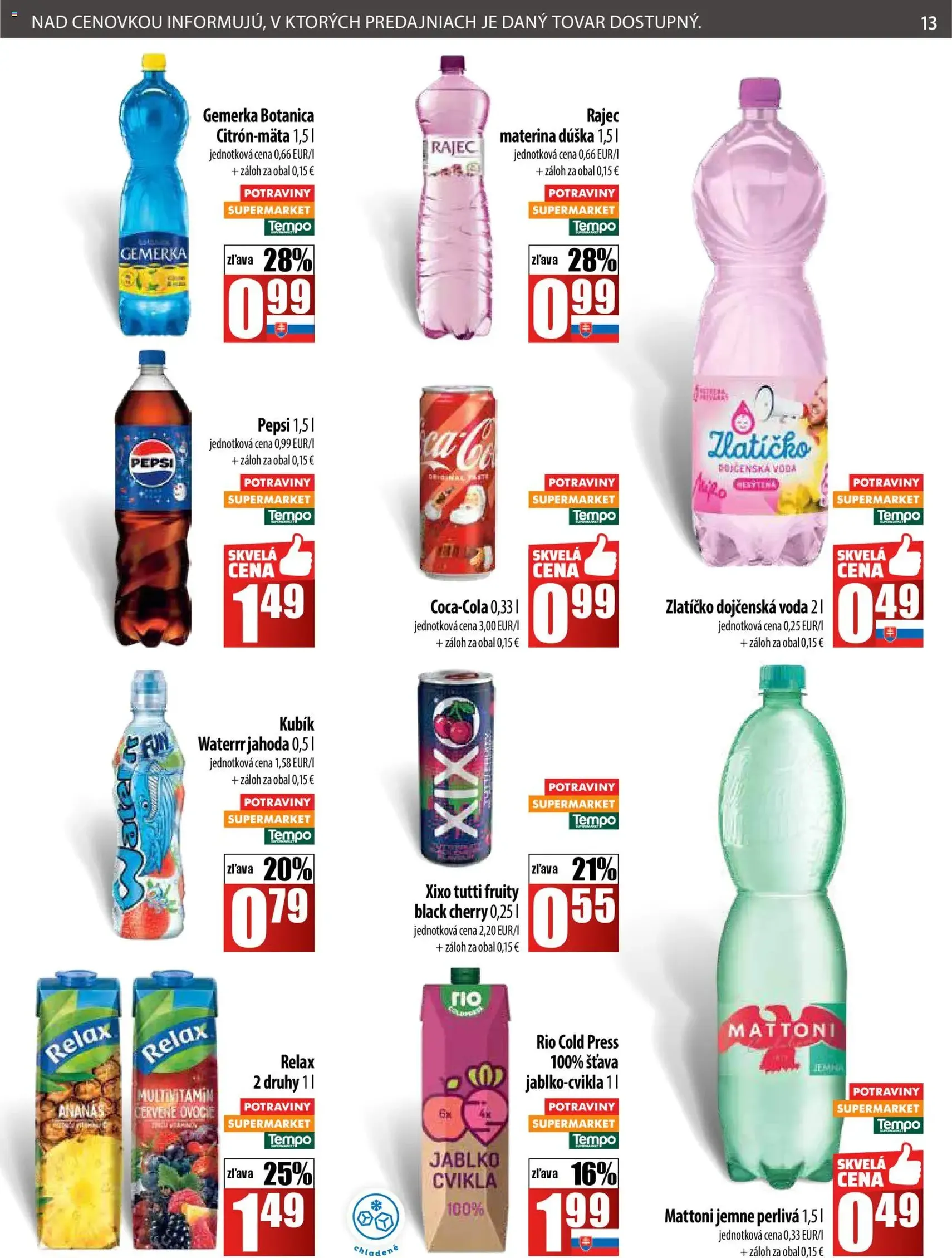 COOP Jednota leták - platný leták od 13.11.2025 strana 13 z 32