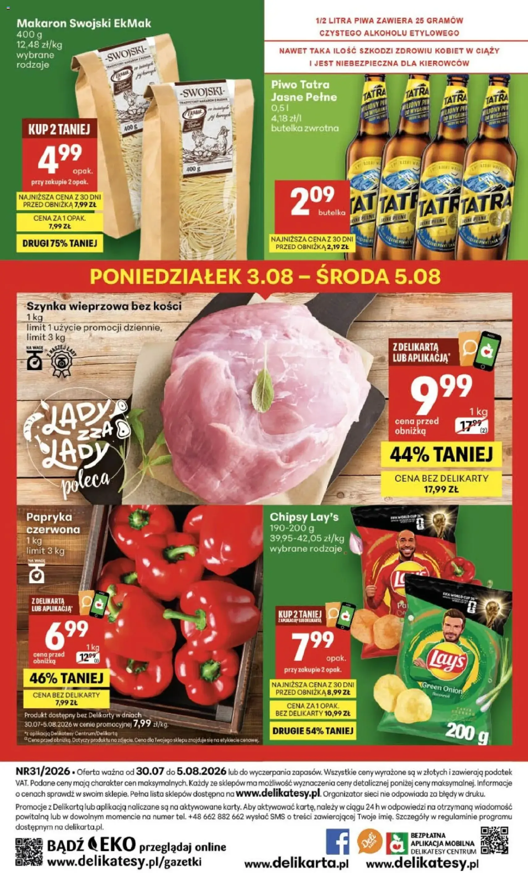 Delikatesy Centrum gazetka - ważny gazetka od 30.07.2026 strona 40 z 40