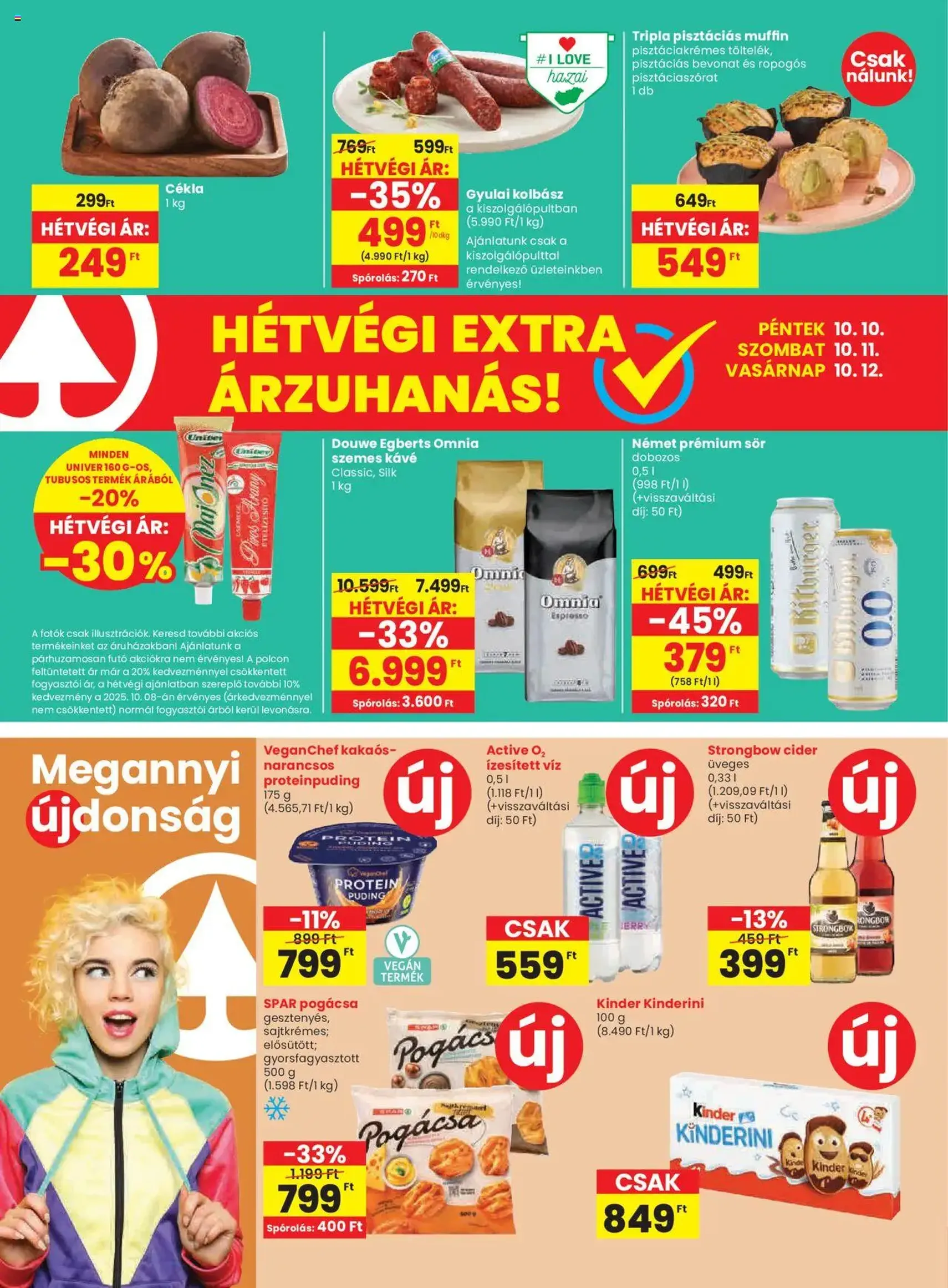 Spar Akciós újság - 2025.10.09. érvényes szórólap 20 oldal 20 oldalból