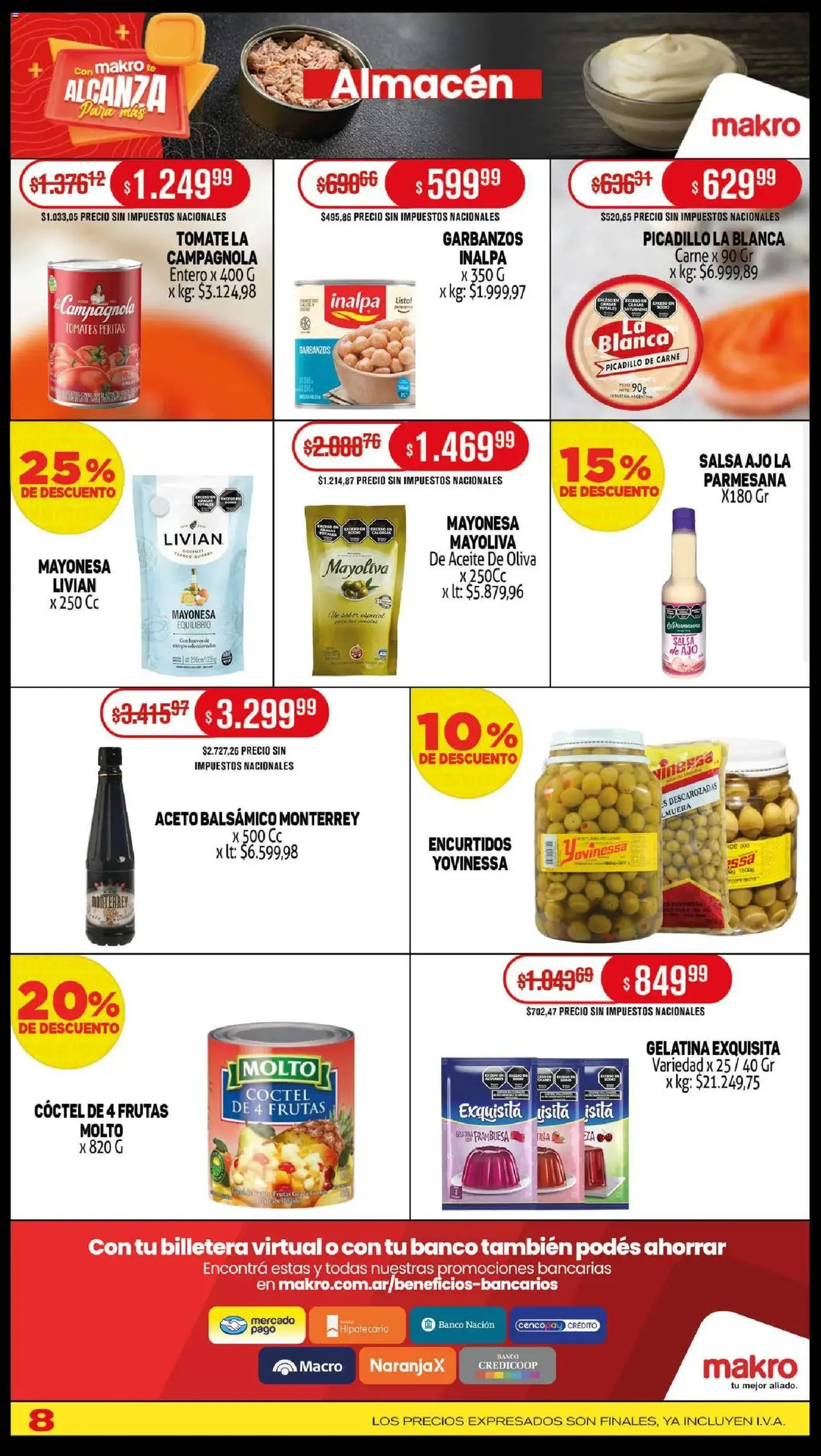 Makro ofertas - folleto válido desde 16/10/2025 página 8 de 16