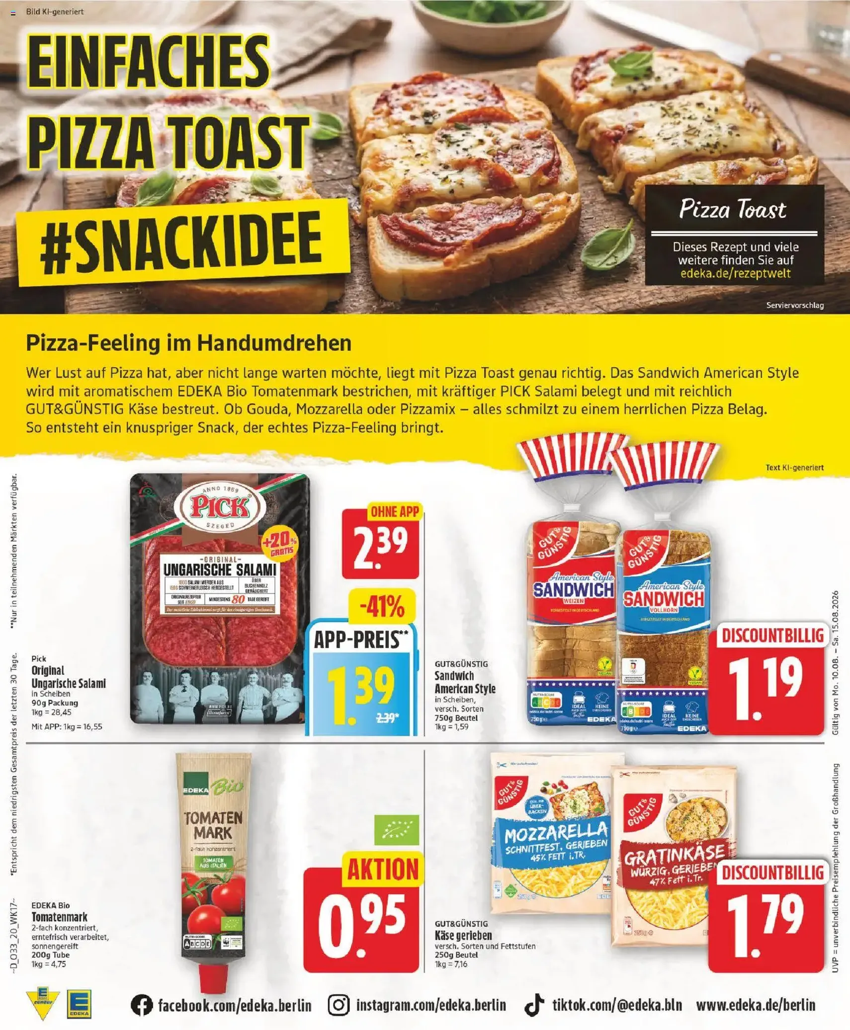 Edeka Prospekt - Gültiger Prospekt ab 10.08.2026, Seite 20 von insgesamt 27