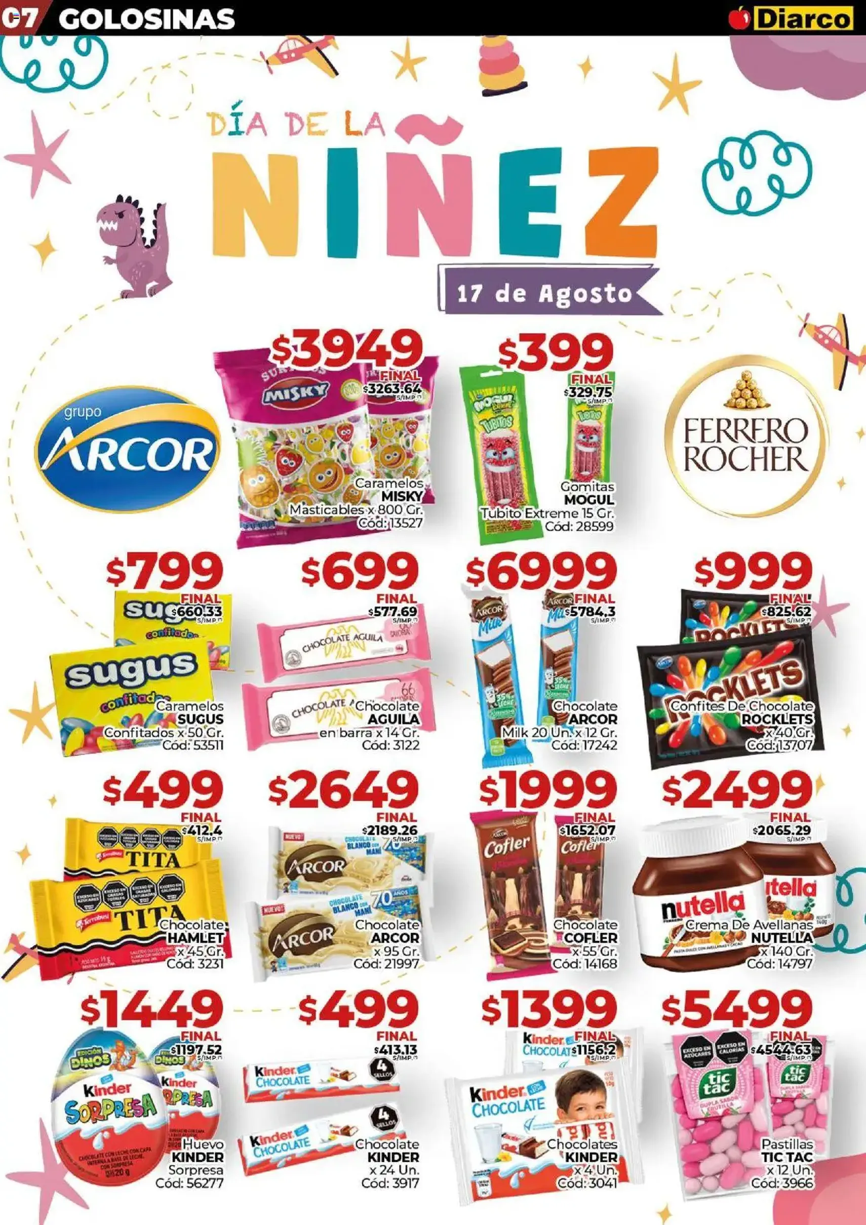 Diarco ofertas - folleto válido desde 11/08/2025 página 7 de 23 Diarco ofertas - folleto válido desde 11/08/2025 página 7 de 23