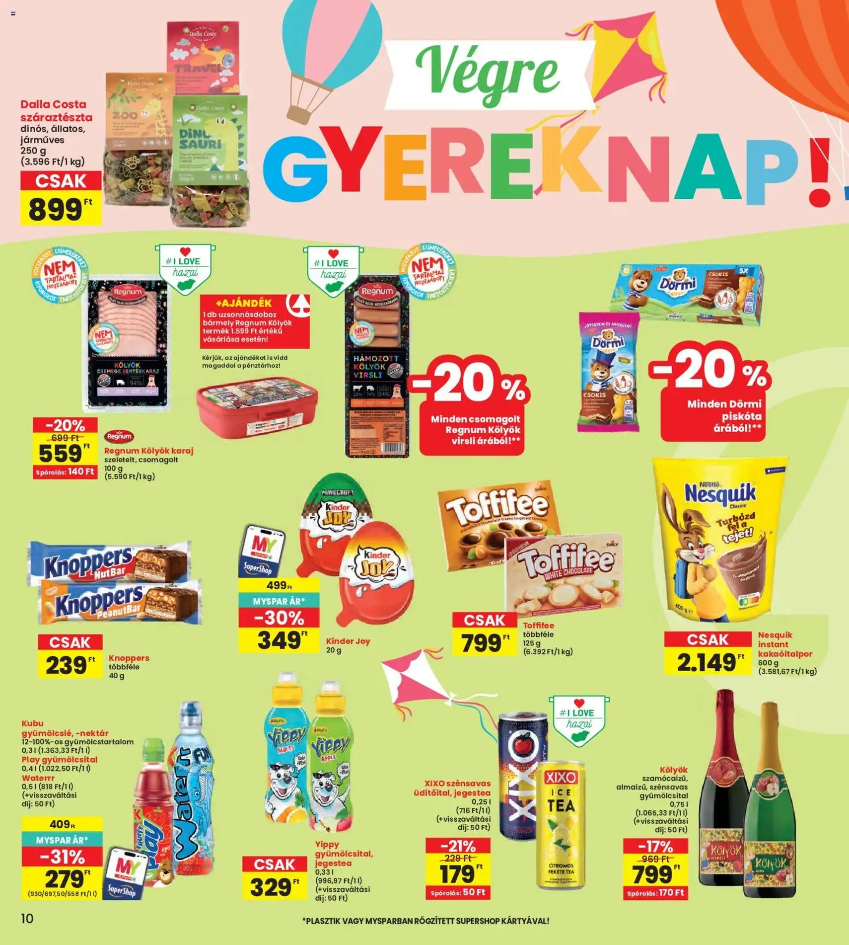 Interspar akciós újság - 2026.05.28. érvényes szórólap 10 oldal 21 oldalból