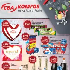 CBA Komfos leták - náhľad letáku platný od 05.02.2026