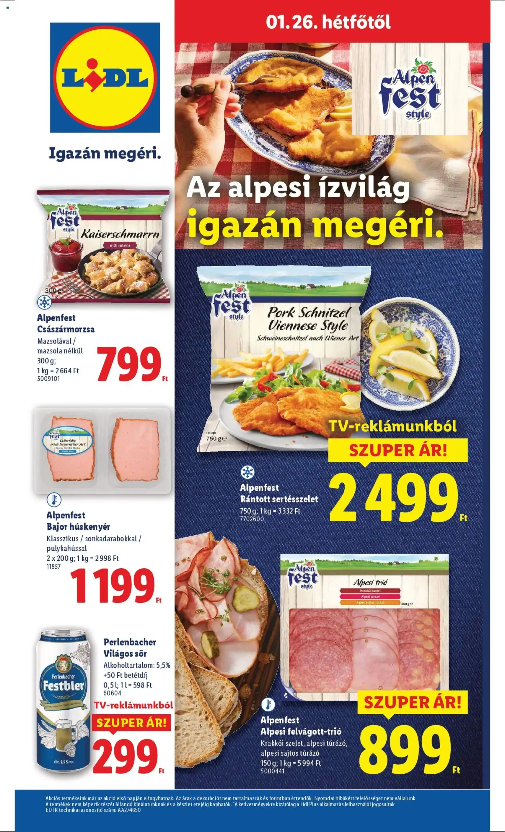Lidl Akciós újság - 2026.01.22. érvényes szórólap 58 oldal 58 oldalból