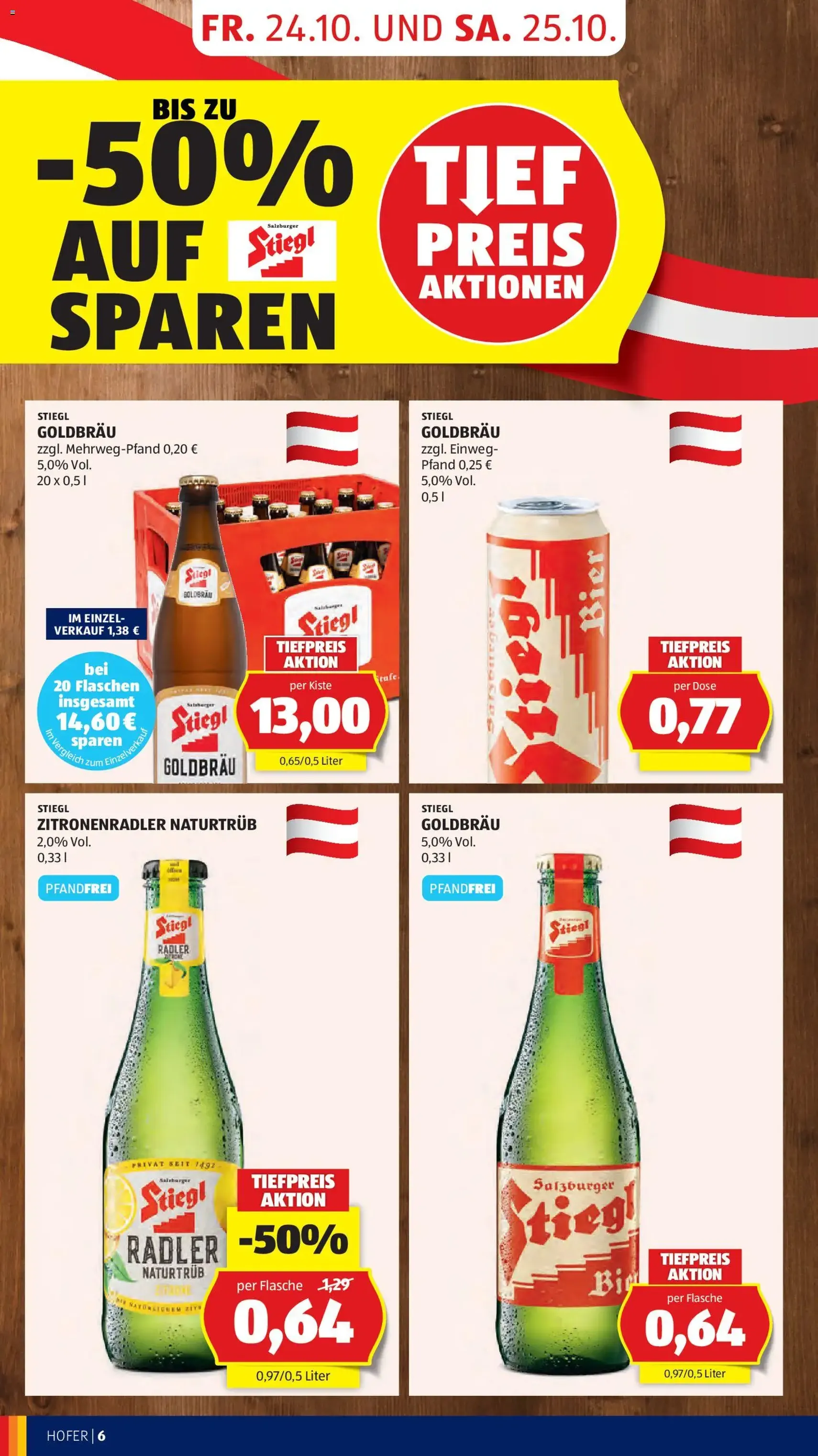 Hofer Flugblatt - Gültiger Prospekt ab 24.10.2025, Seite 8 von insgesamt 45 Hofer Flugblatt - Gültiger Prospekt ab 24.10.2025, Seite 8 von insgesamt 45