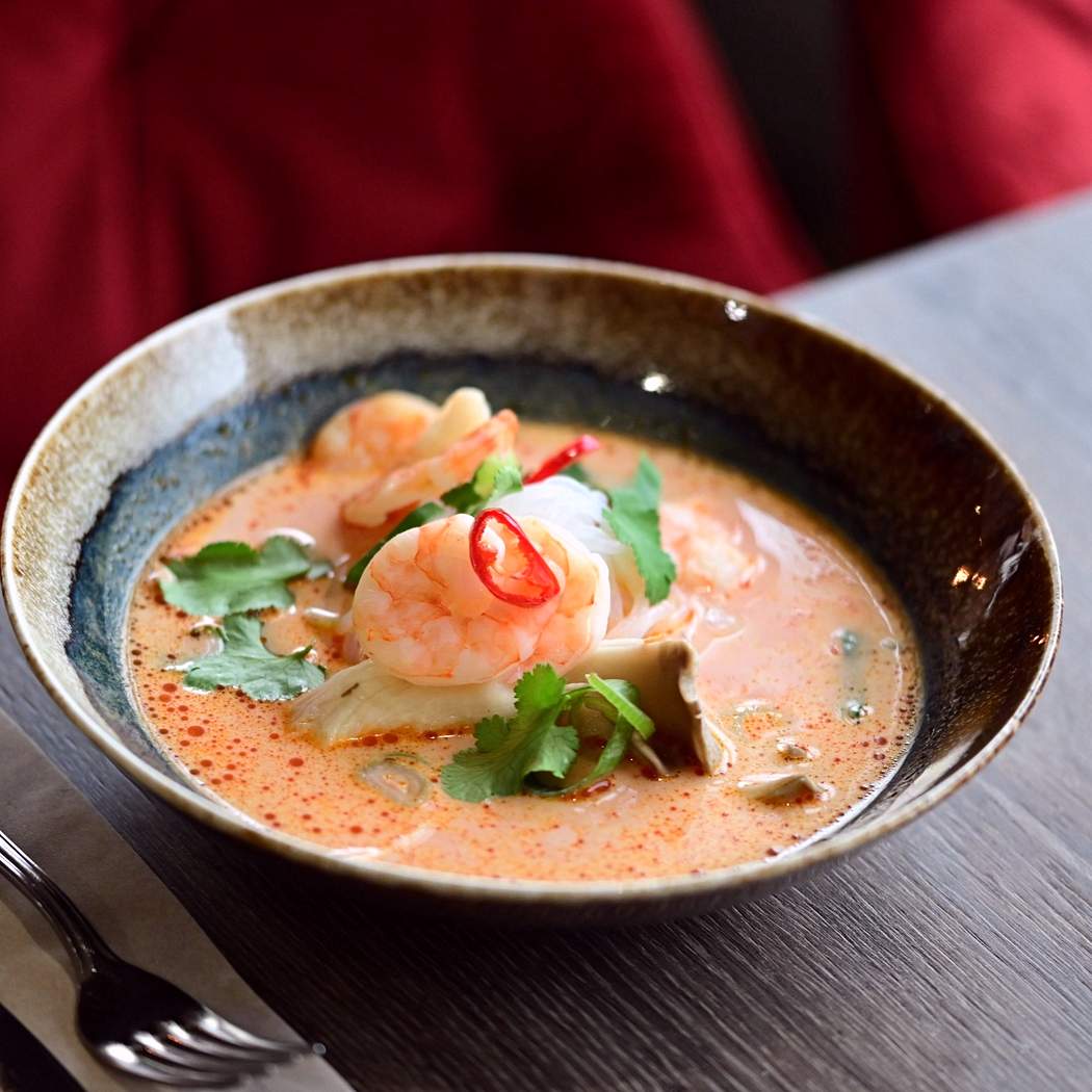 Polévka Tom Yum Goong