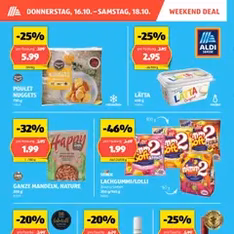 Aldi Aktionen - Prospekt Vorschau gültig ab 16.10.2025