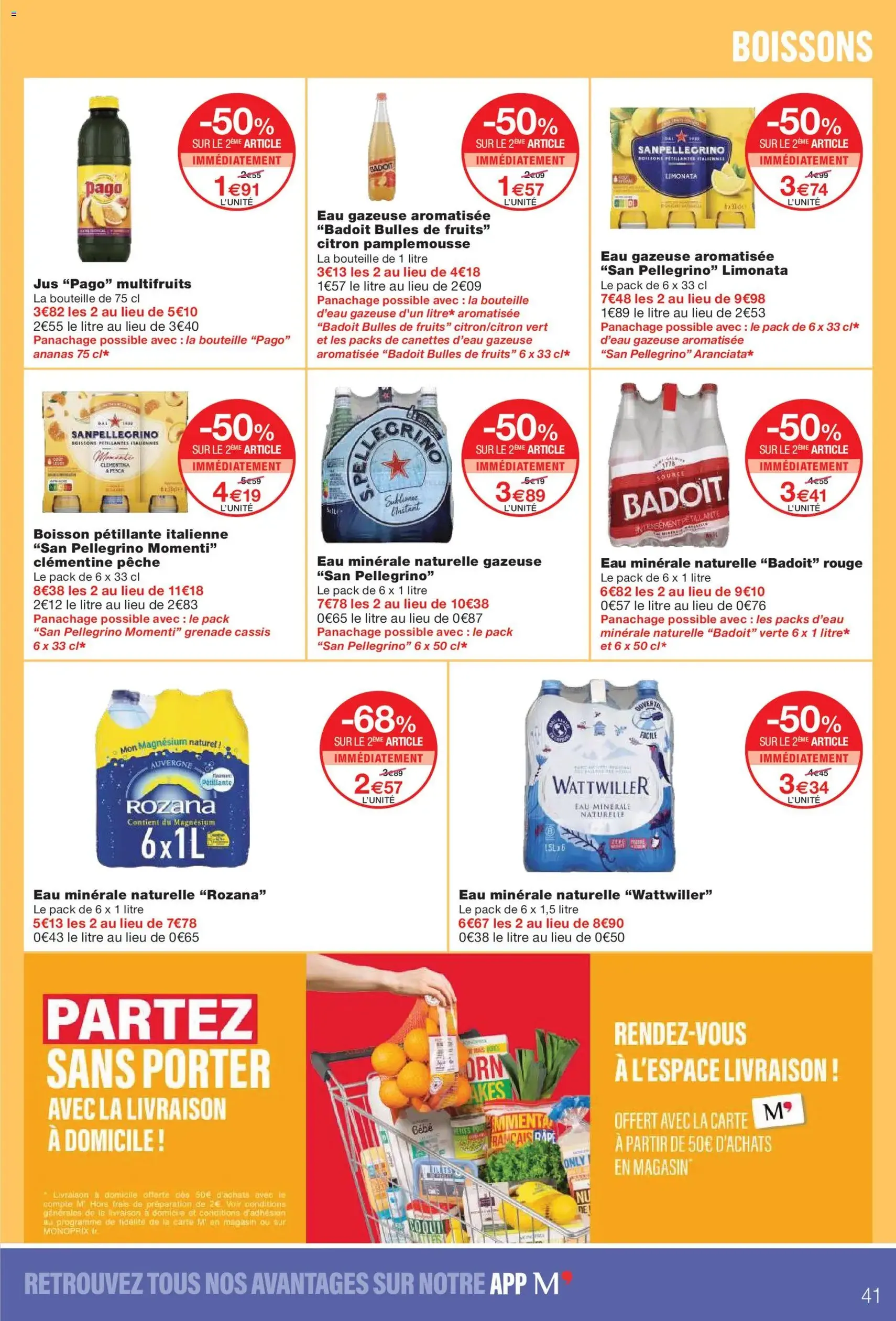 Monoprix catalogue - brochure valable à partir du 24/03/2026, page 41 sur 66