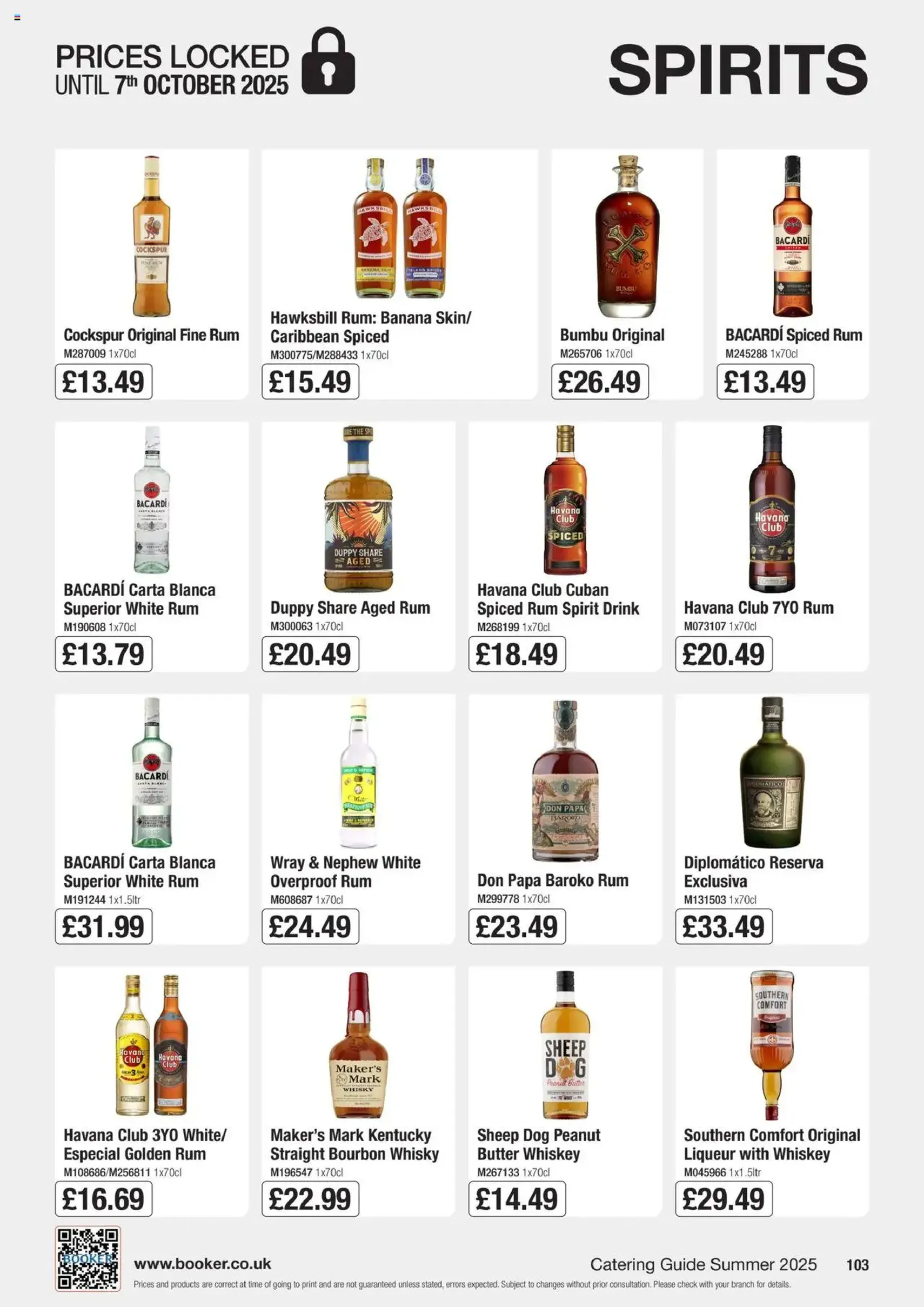 Booker Wholesale - Offers - valid flyer from 18/06/2025, page 103 of 132 Booker Wholesale - Offers - valid flyer from 18/06/2025, page 103 of 132