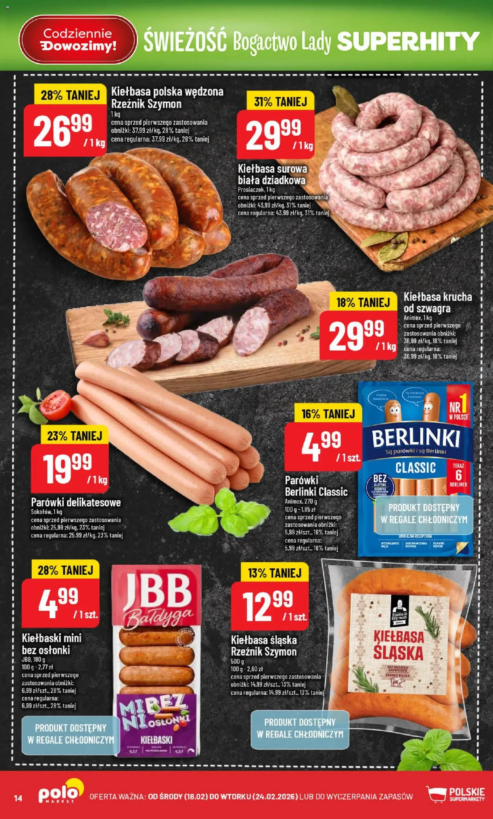 POLOmarket Gazetka - ważny gazetka od 18.02.2026 strona 14 z 50