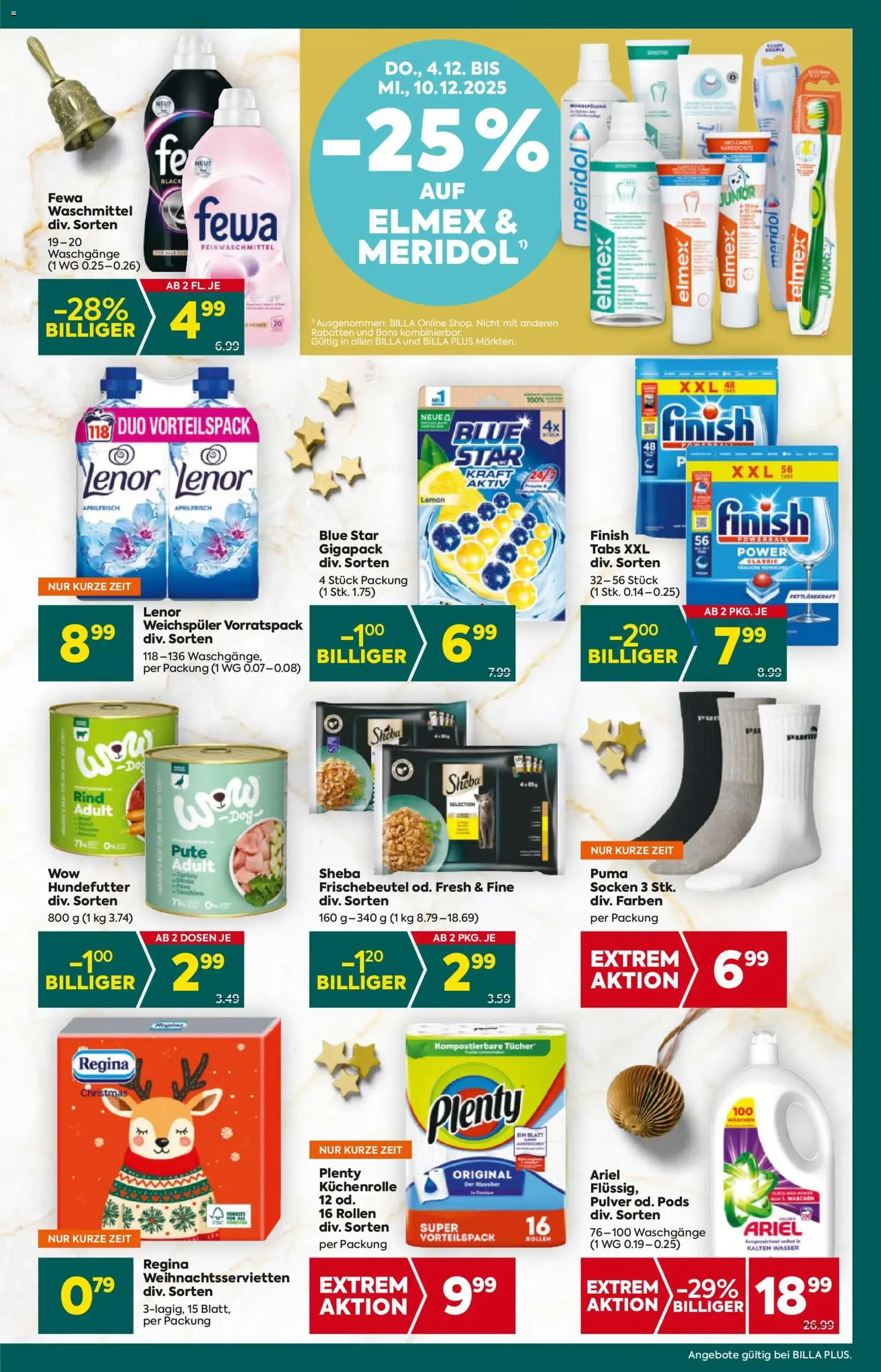 Billa Plus Flugblatt - Gültiger Prospekt ab 04.12.2025, Seite 19 von insgesamt 20